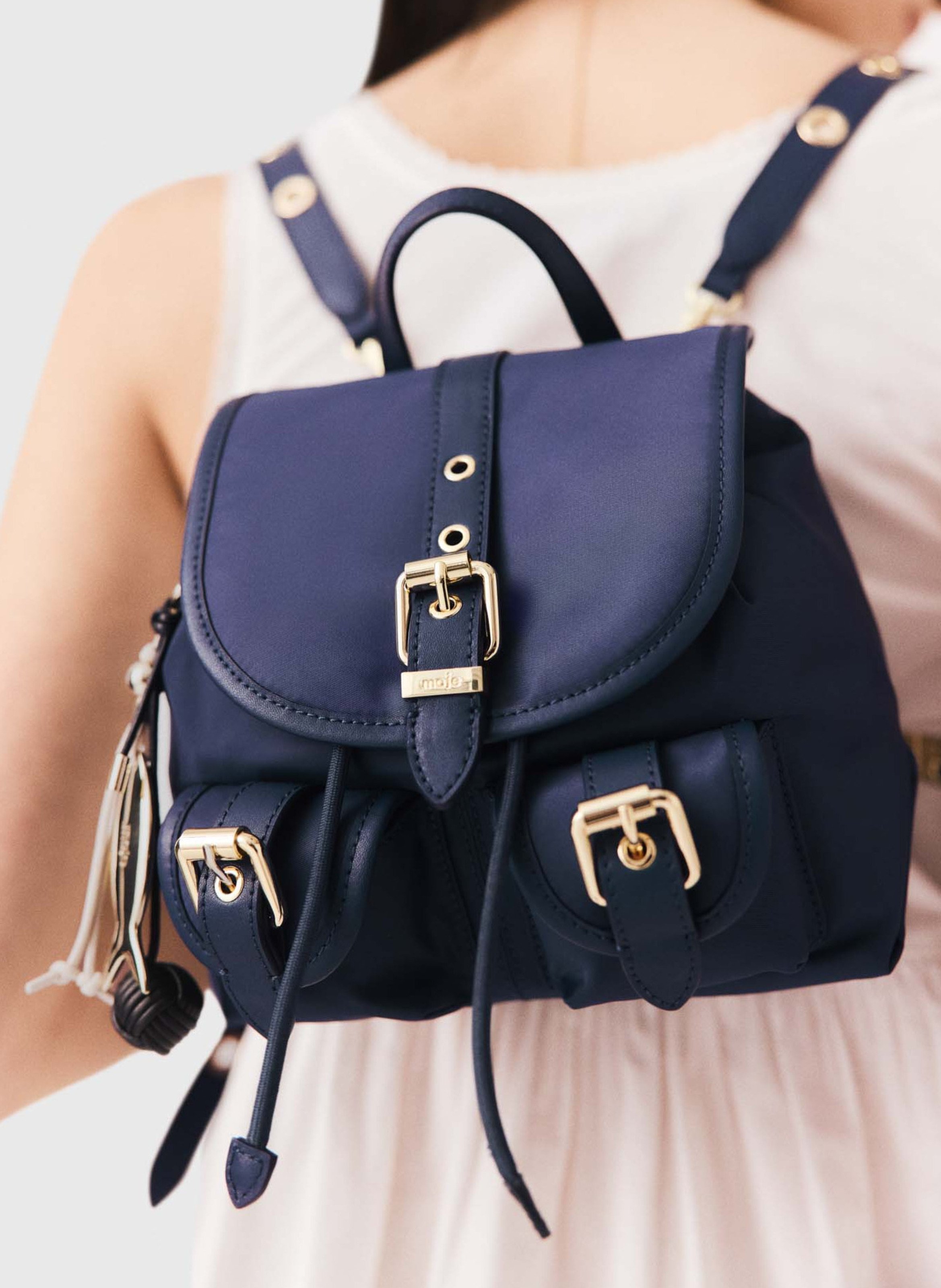 Sac à dos uni MAJE Bleu