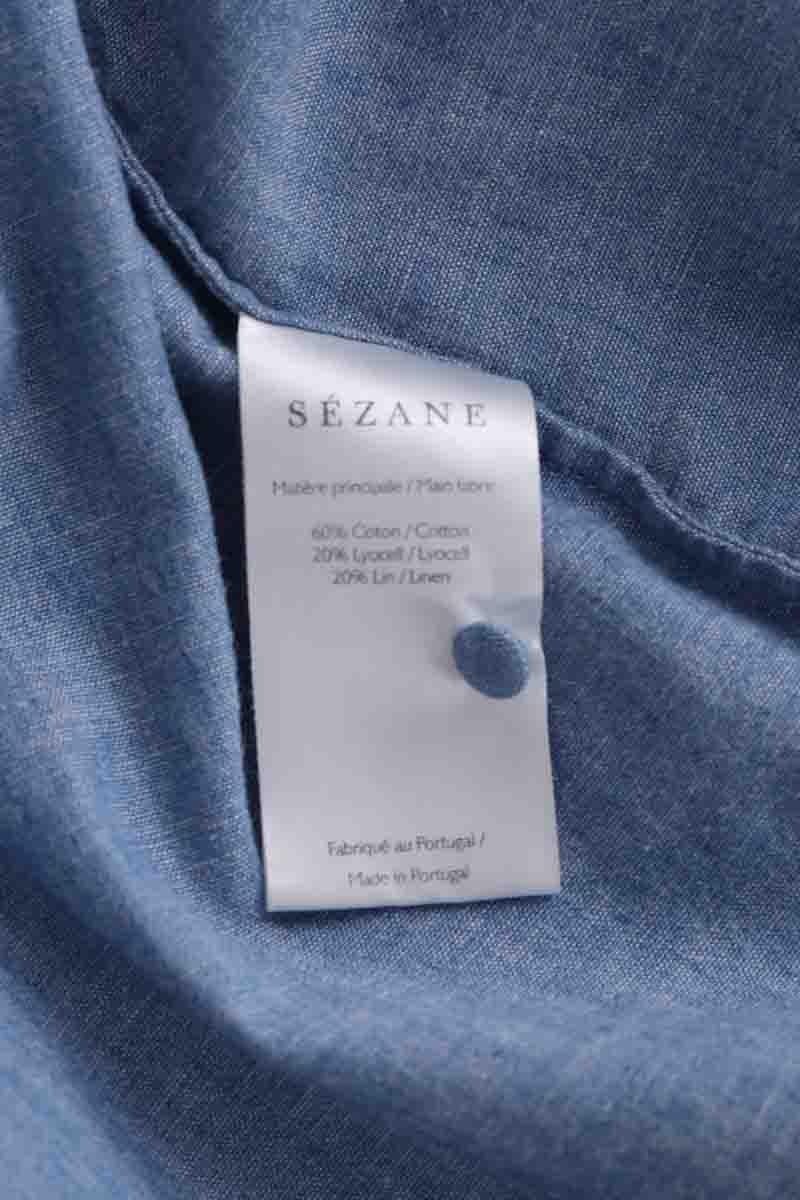 Top sans manche SEZANE - Seconde main Bleu