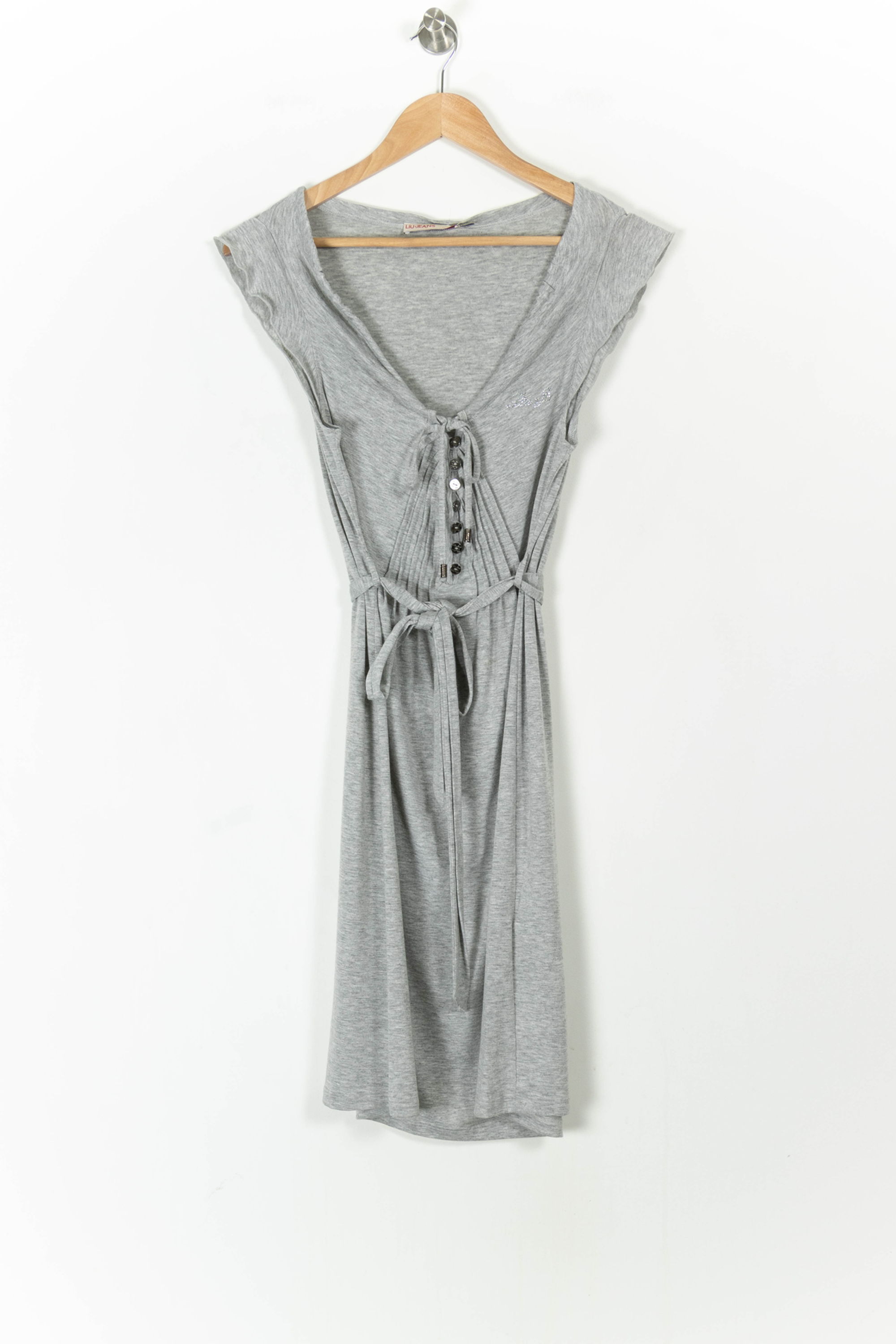 Robe courte & midi LIU JO - SECONDE MAIN Gris