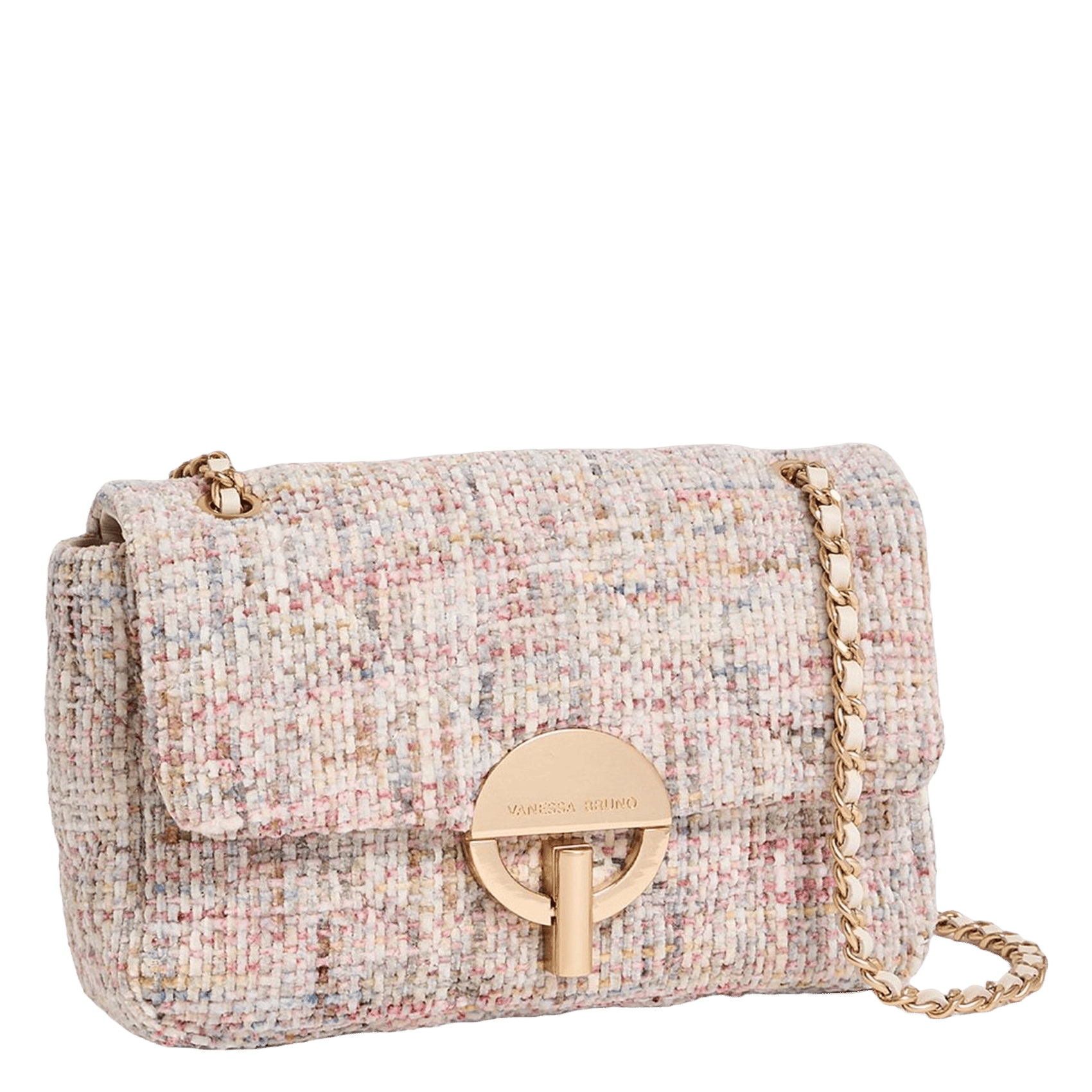 Umhängetasche in Tweed-Optik VANESSA BRUNO Mehrfarbig