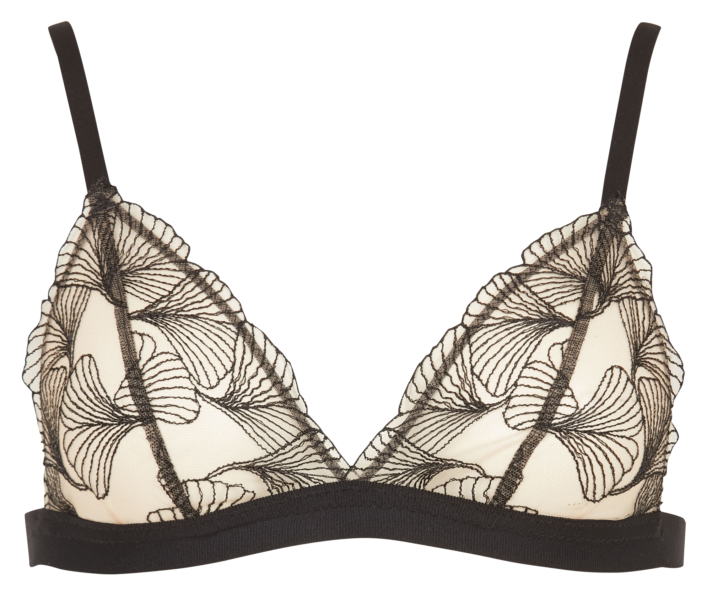 Kanten triangelbeha UNDRESS CODE Zwart