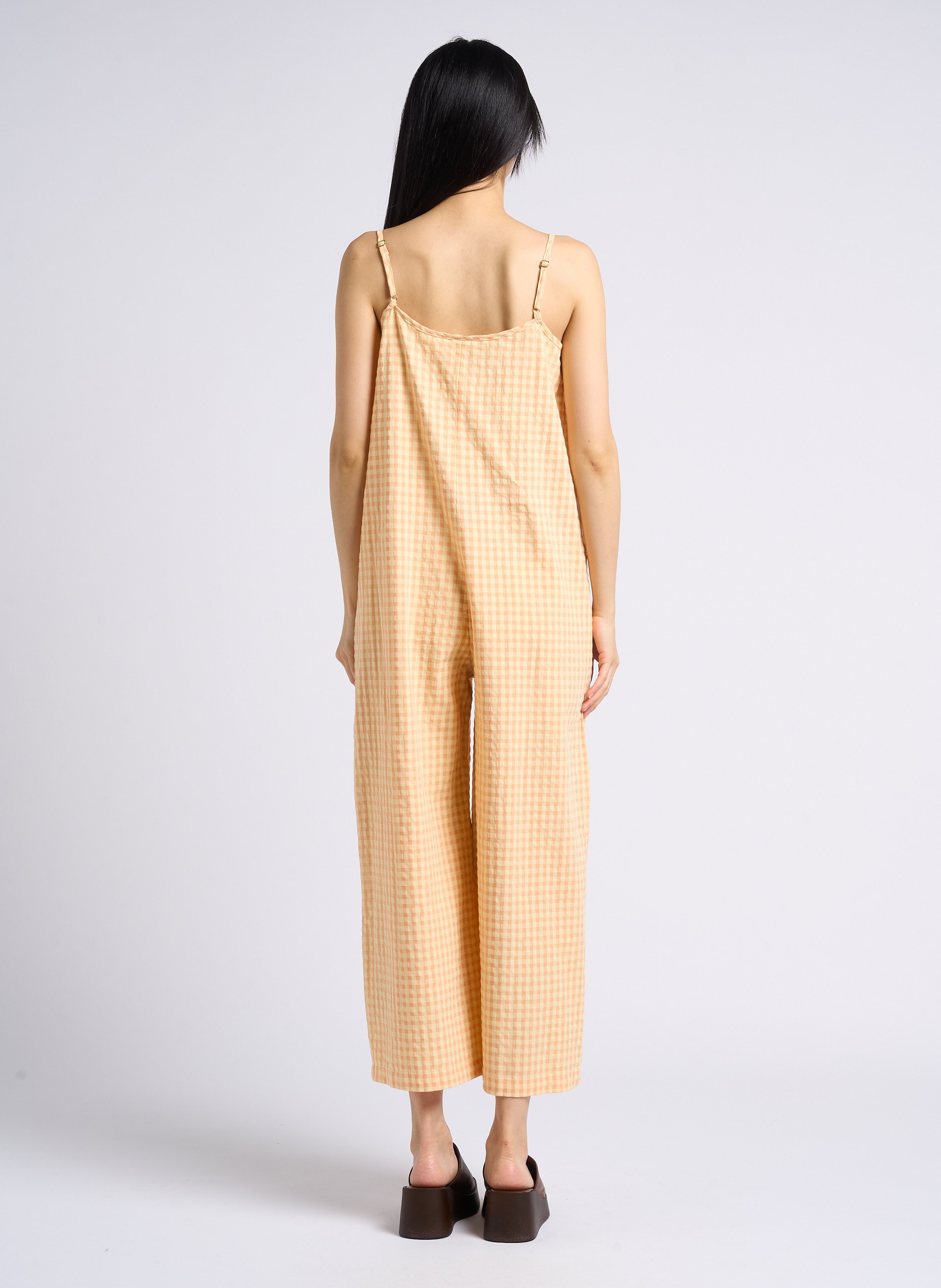 Leder-Mules mit Keilabsatz JONAK Braun