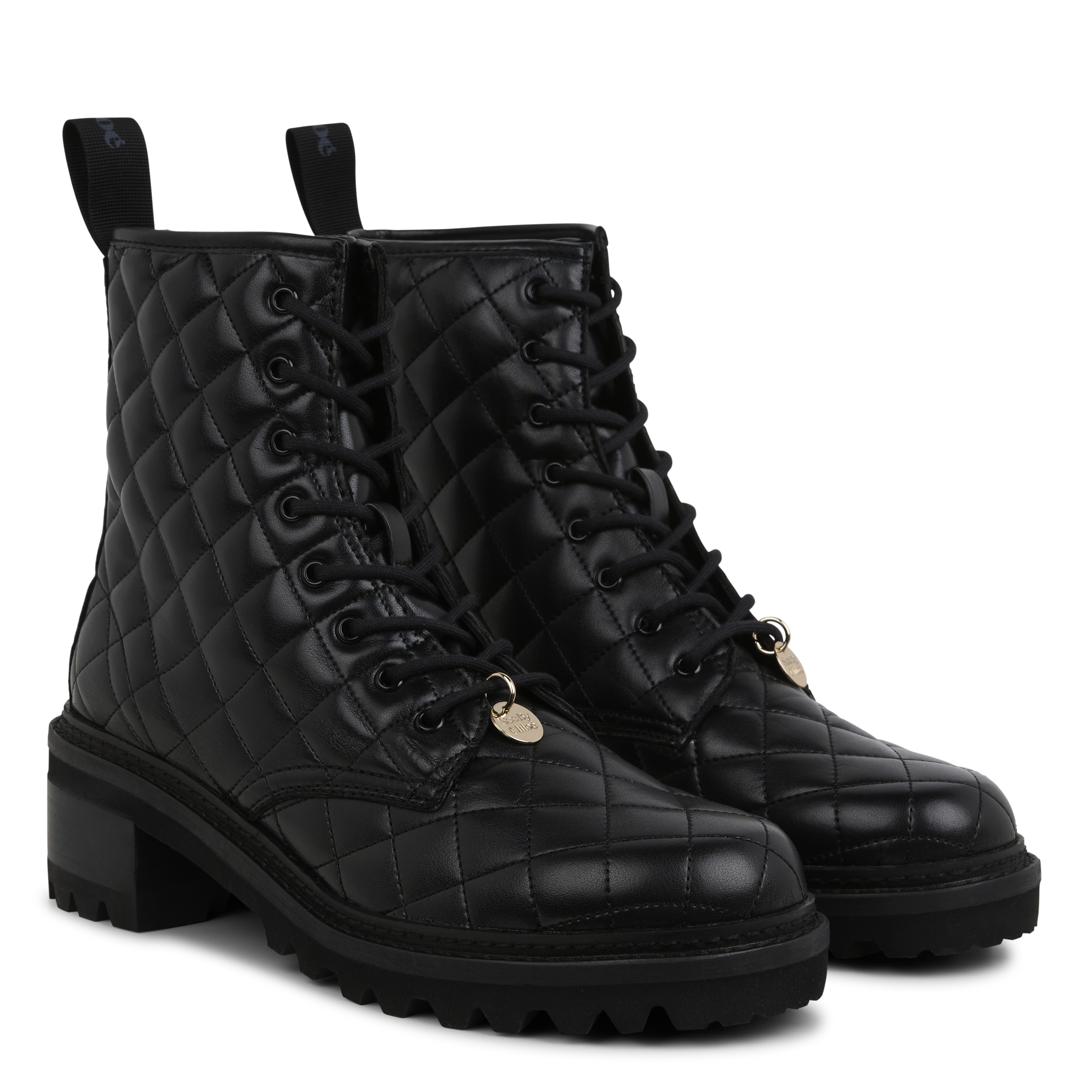 Albert leather boots SEE BY CHLOE Black