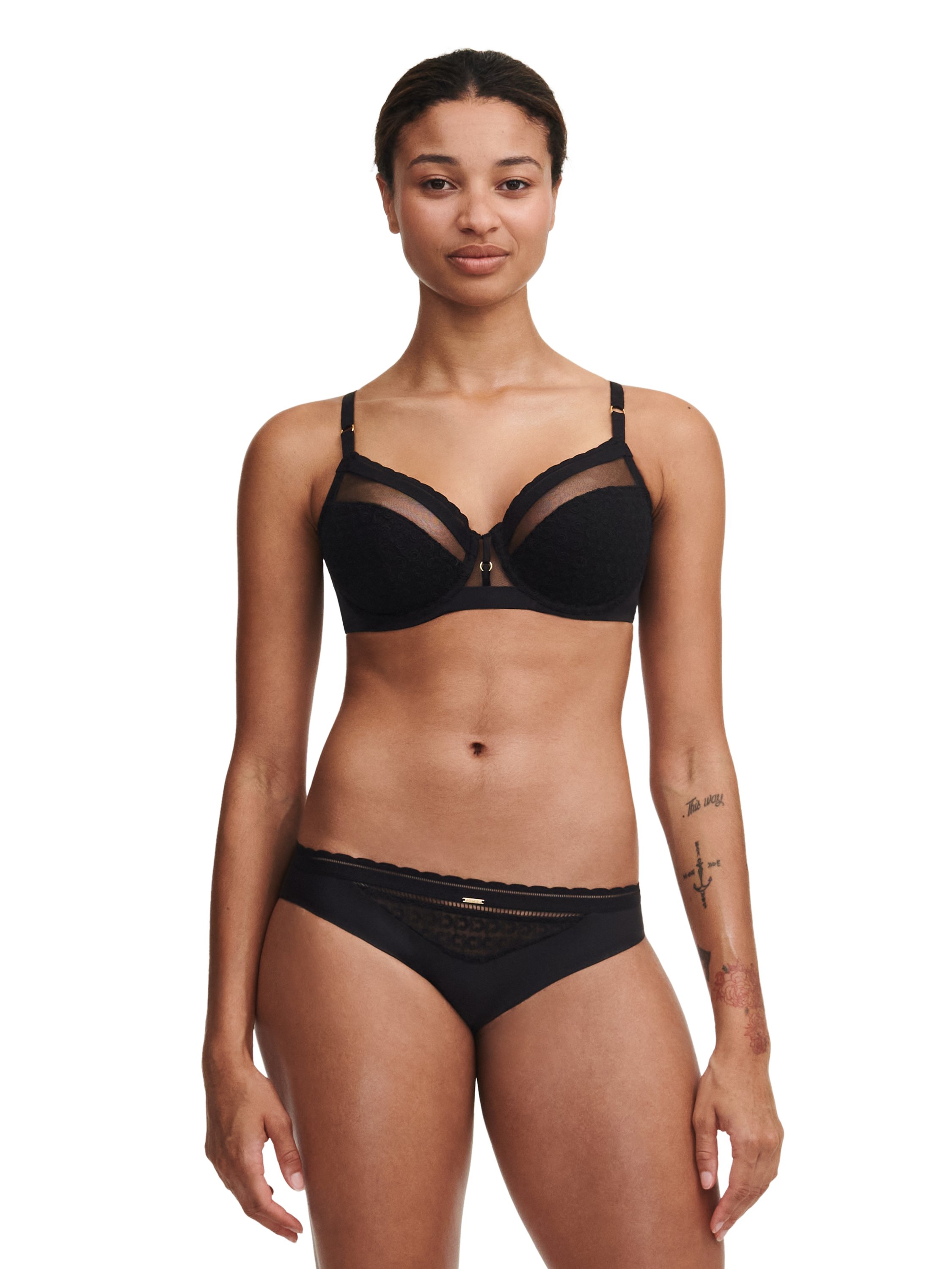 Full-cup bra CHANTELLE Black