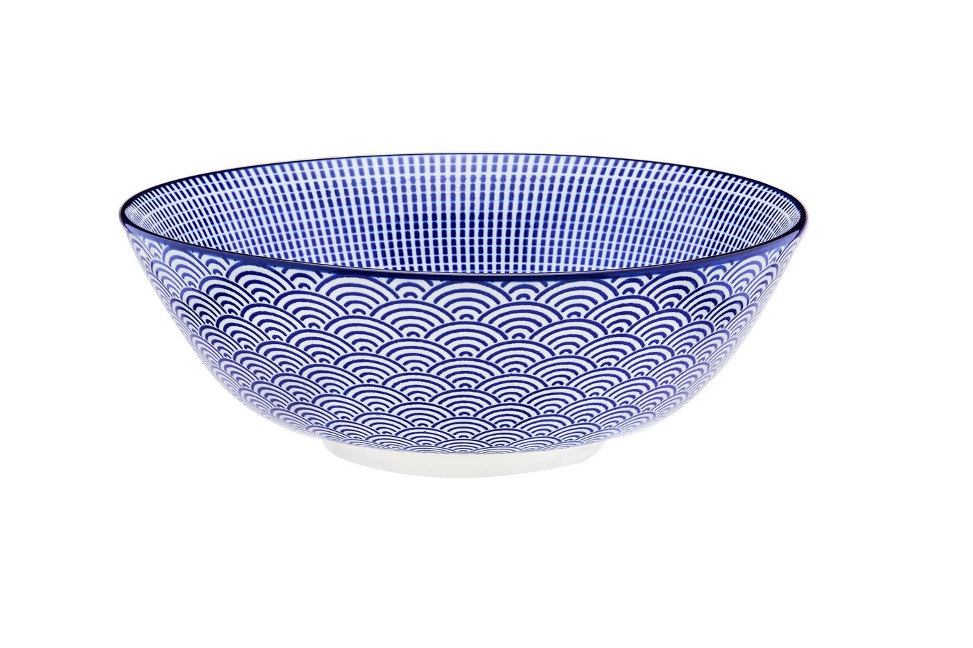 Bowl pattern ø21cm - 6 pieces - color BJORN Blue