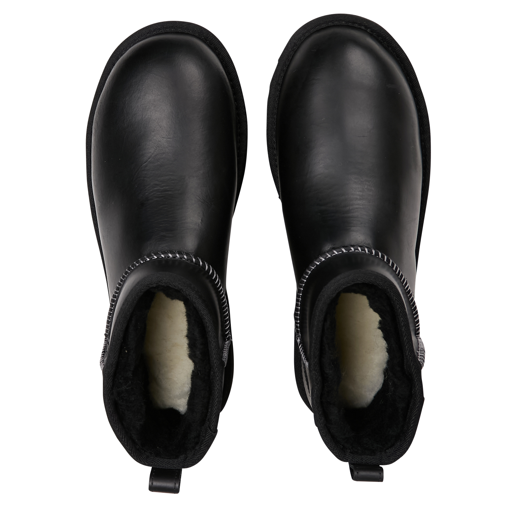 Bottines en cuir UGG Noir