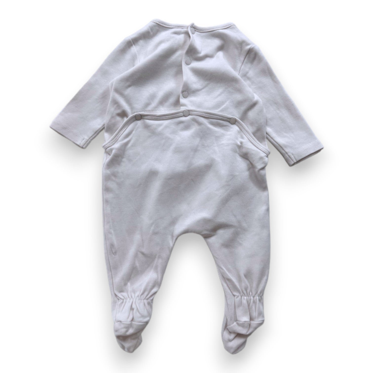 White Baby Pajamas - 3 months KENZO - SECONDE MAIN White