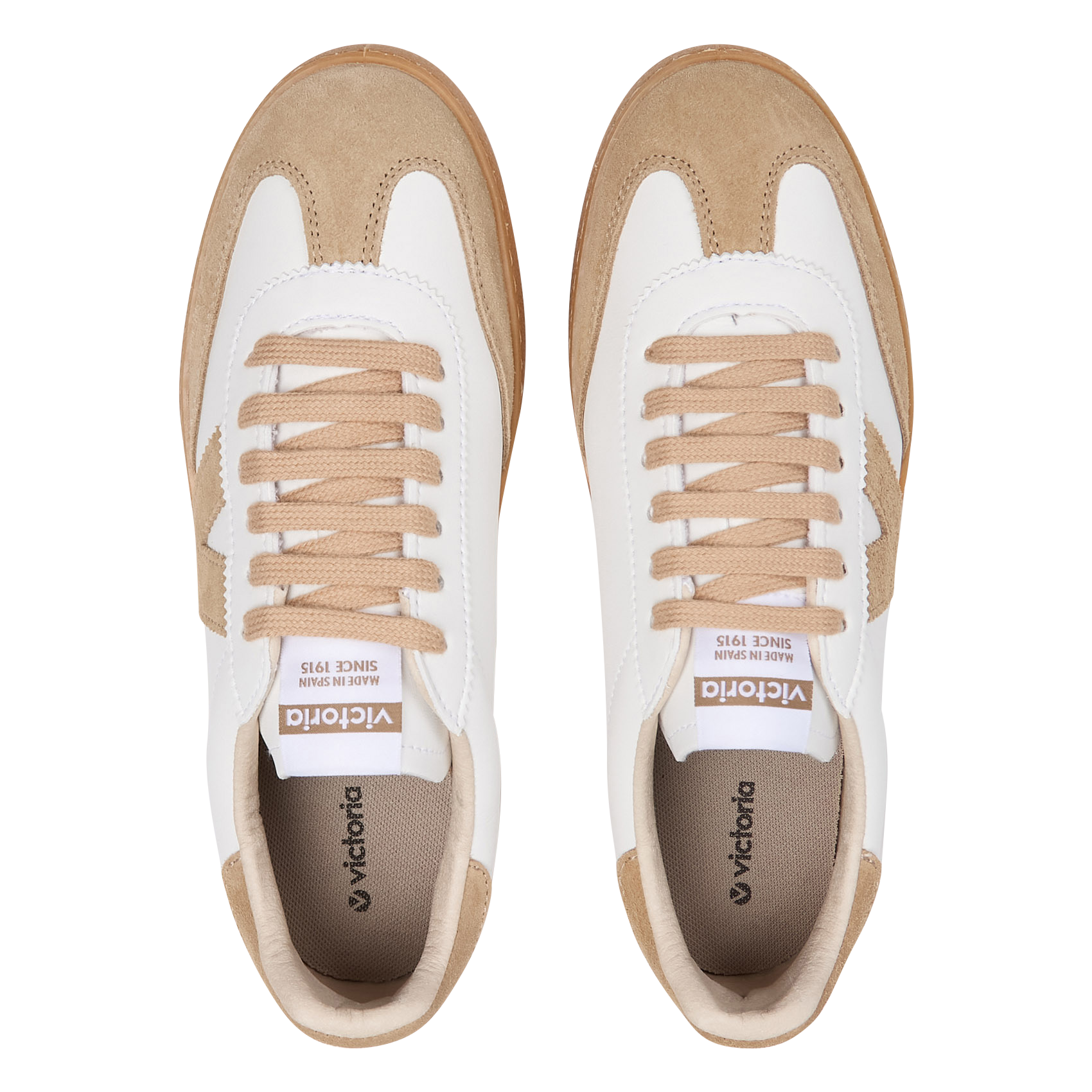 Baskets basses  VICTORIA Beige