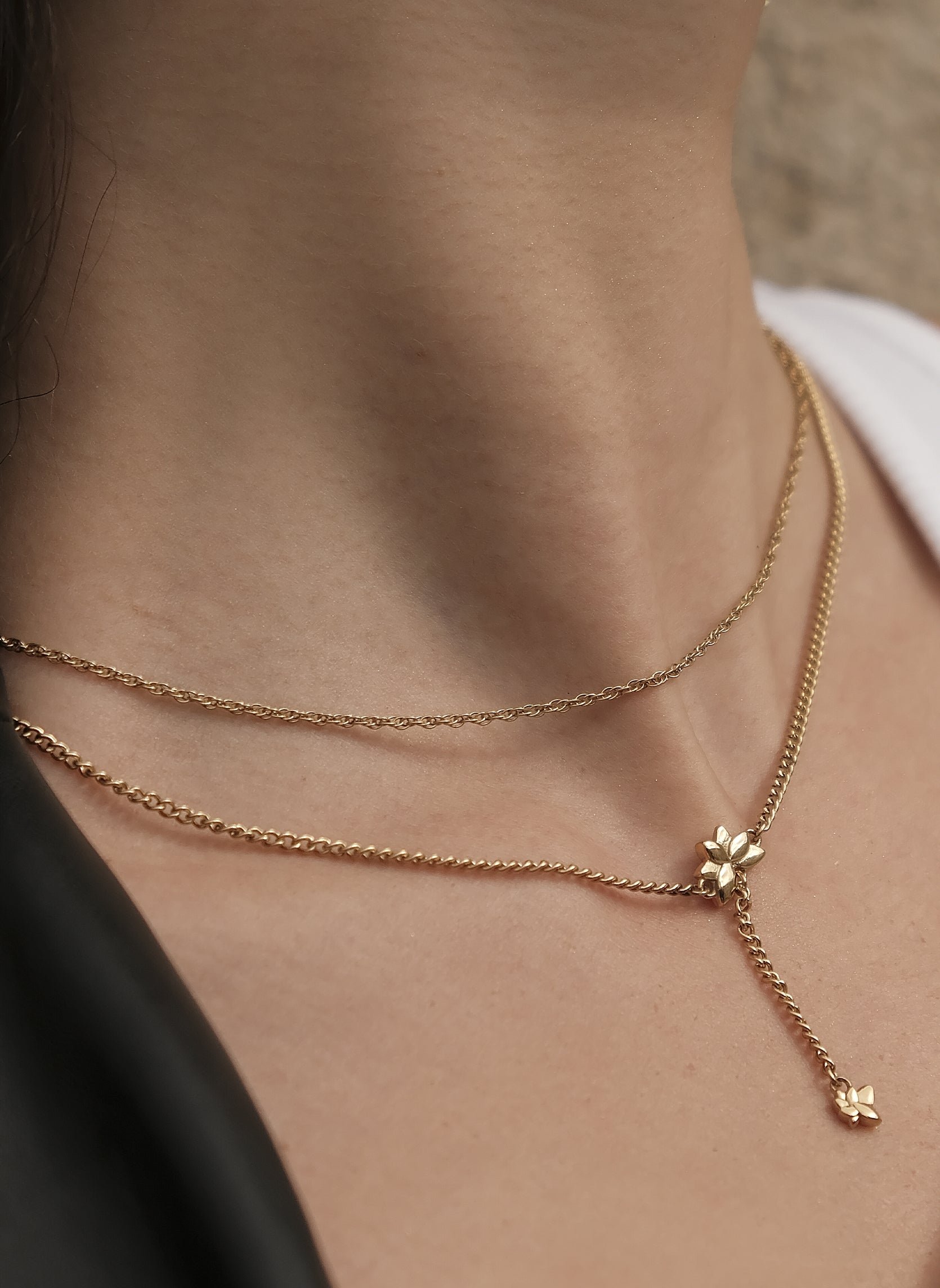Horizon chain necklace AEC Paris Golden