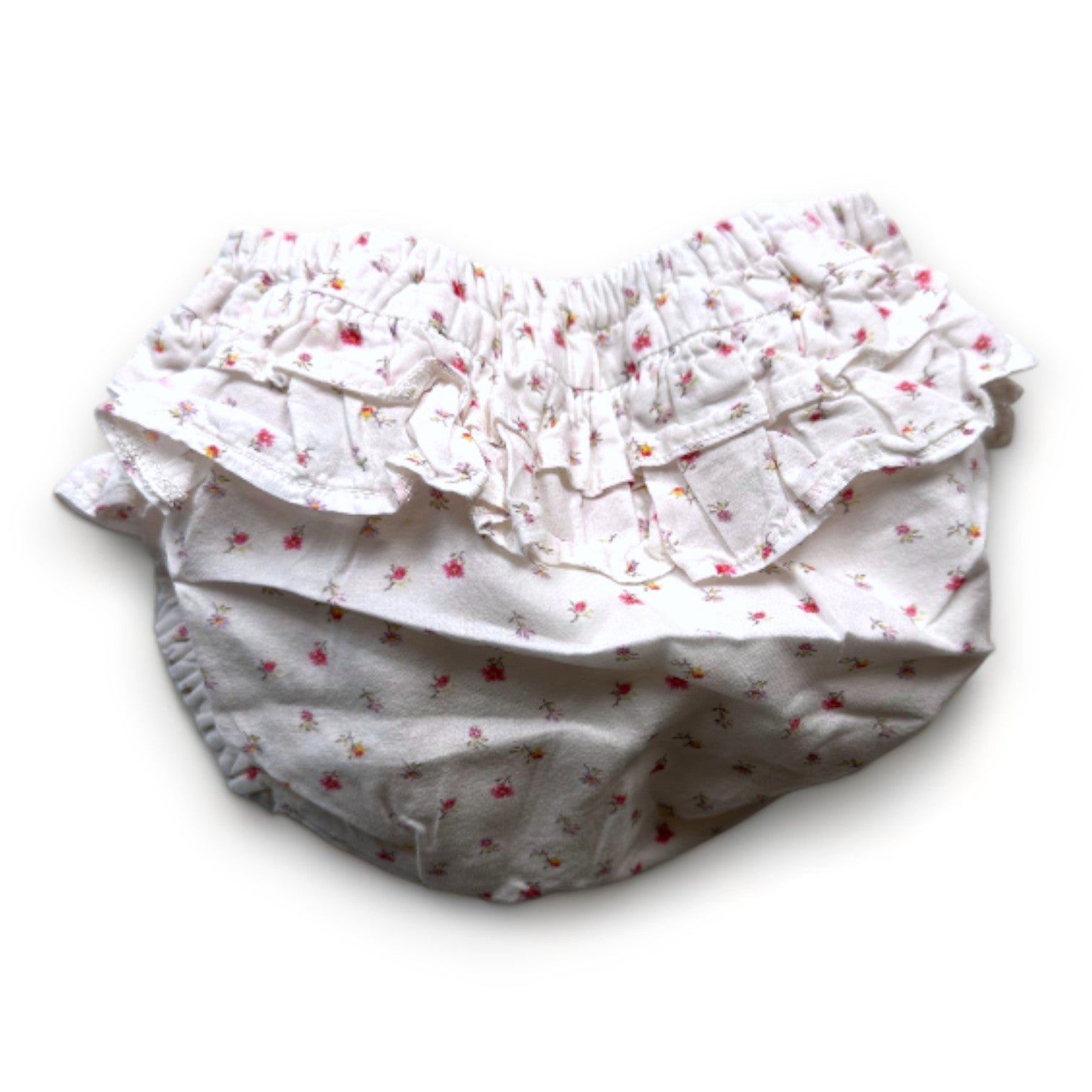White Baby Bloomers - 18 months LA CHATELAINE - Seconde main White