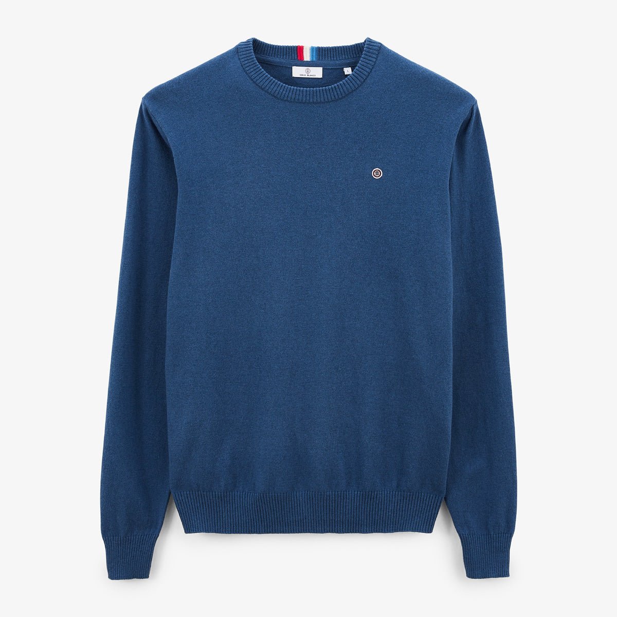 High-neck sweater SERGE BLANCO Blue