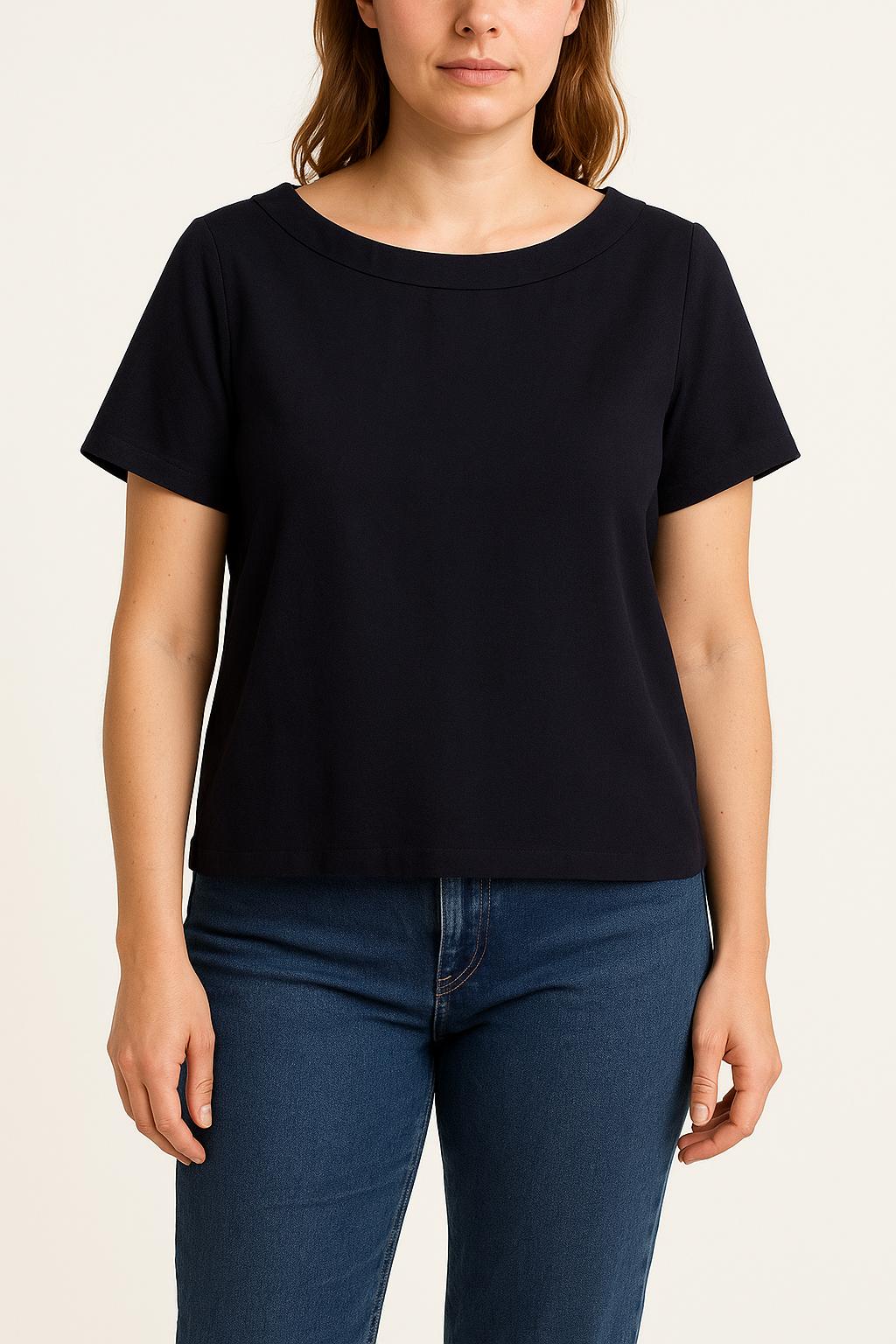 Blouse TARA JARMON - Seconde Main Blue