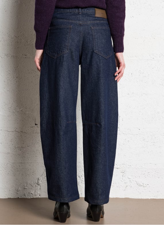 Bio katoenen ballonbroek | Blauw by SOEUR Bio katoenen ballonbroek Blauw