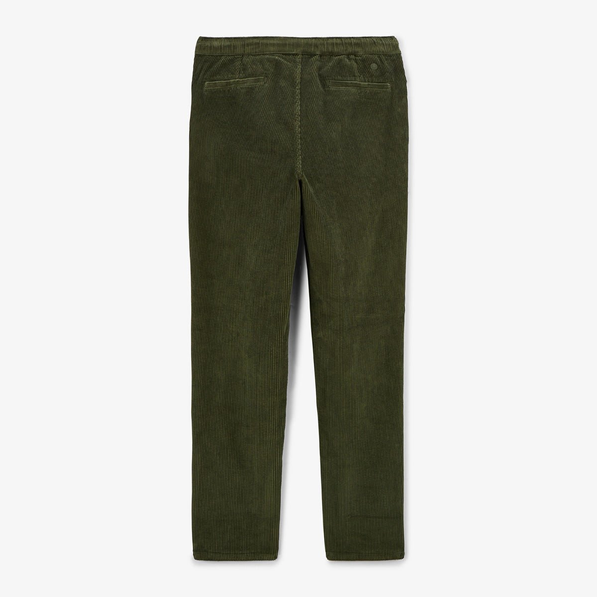 Straight leg pants with elastic waistband SERGE BLANCO Green