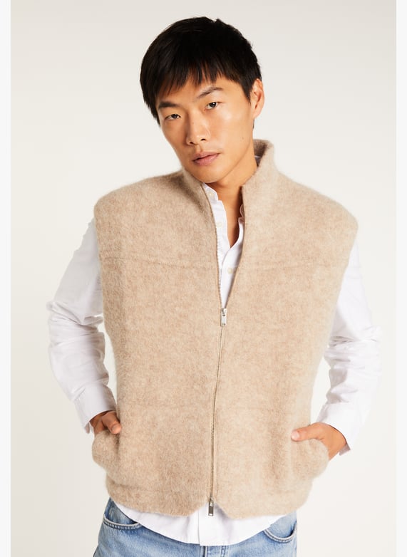 Gilet sans manches en alpaga S - Main Image