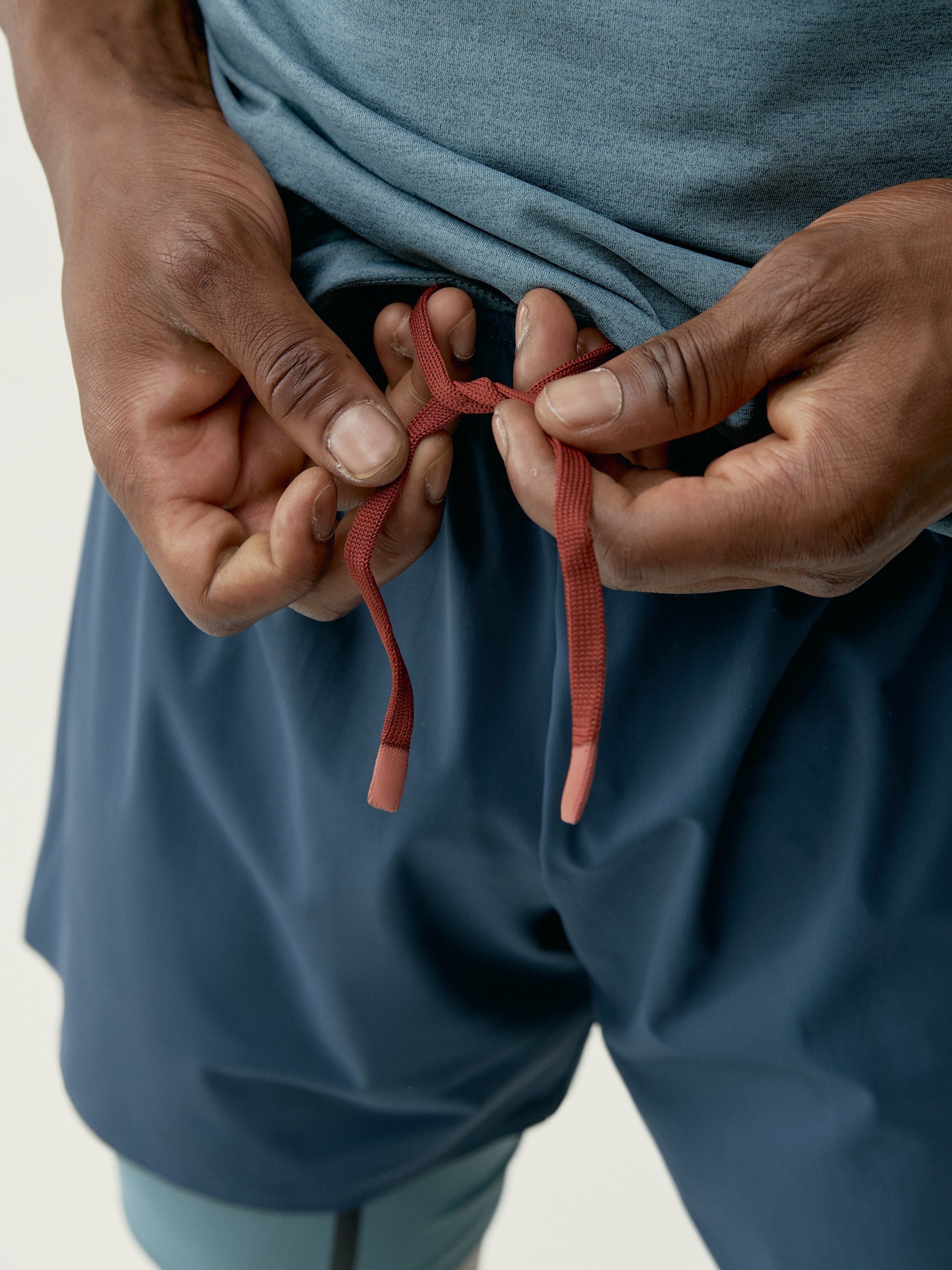 Men's Training Sports Shorts BORN LIVING YOGA Blue