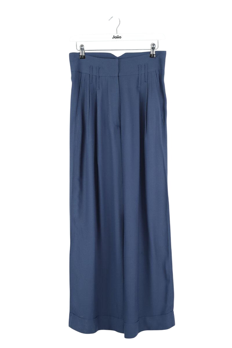 Wide trousers TARA JARMON - Seconde Main Blue