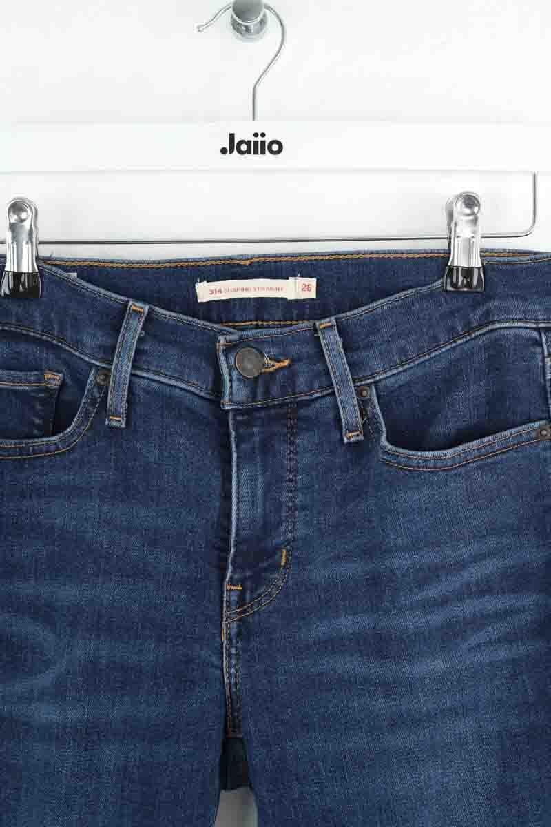 - Straight-leg jeans
- 5 pockets
- Straight cut
- Faded effect LEVI'S - Seconde main Blue