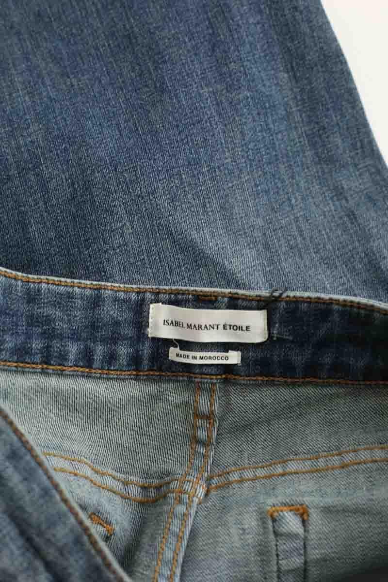 - Straight-leg jeans
- 5 pockets
- Straight cut
- Faded effect ISABEL MARANT ÉTOILE - SECONDE MAIN Blue