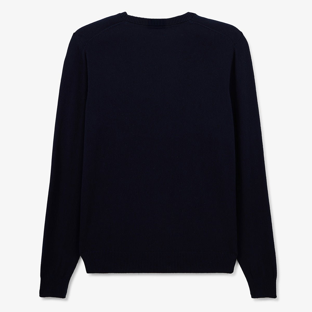 Cotton and wool sweater SERGE BLANCO Blue