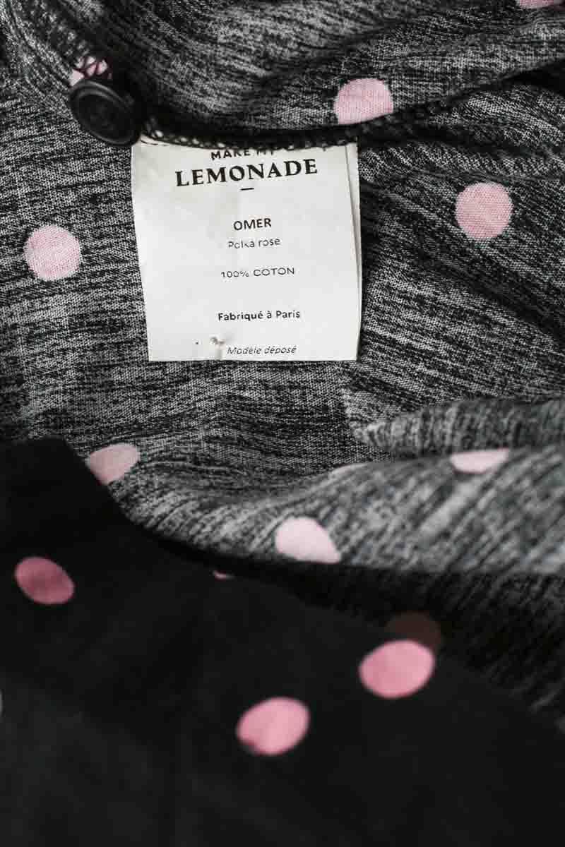 Shirt MAKE MY LEMONADE - Seconde Main Black