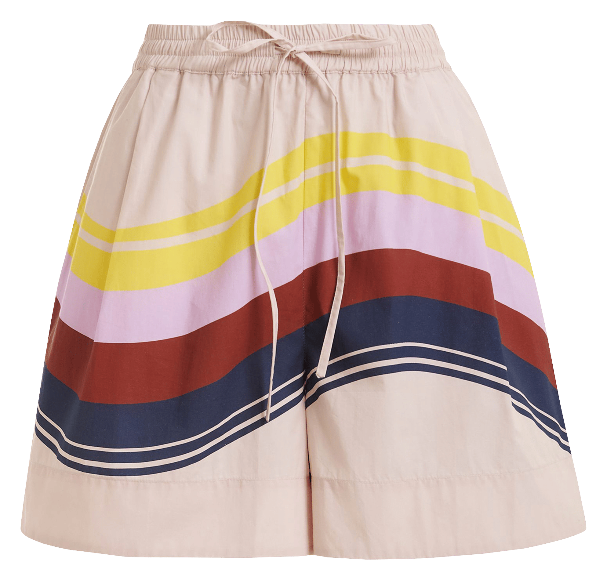 Short de cintura alta estampado ESSENTIEL ANTWERP Multicolor