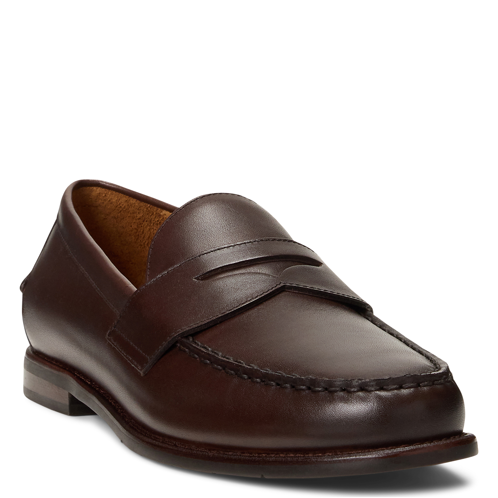 Mocassins en cuir POLO RALPH LAUREN Bruin