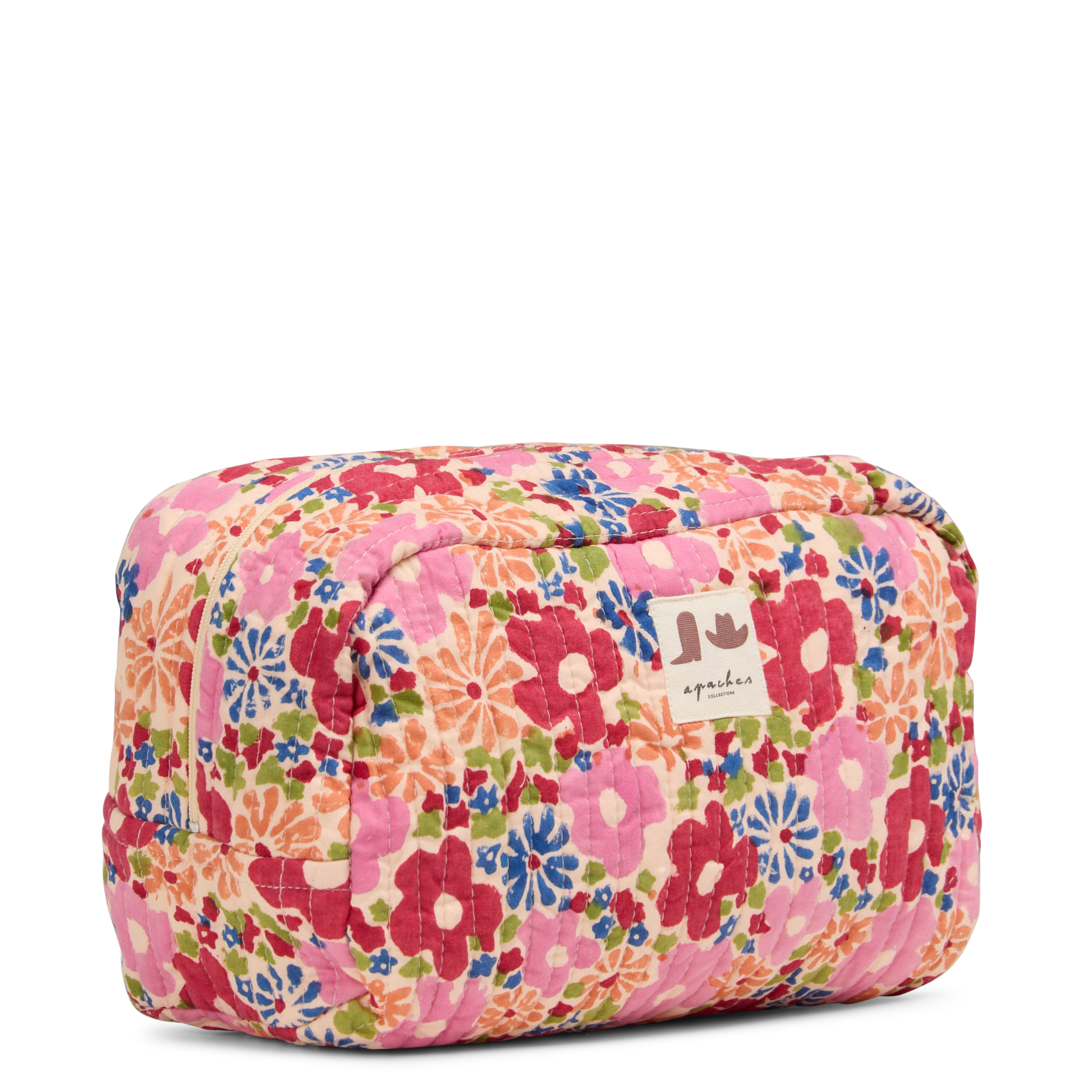 Cotton toiletry bag APACHES COLLECTIONS Beige