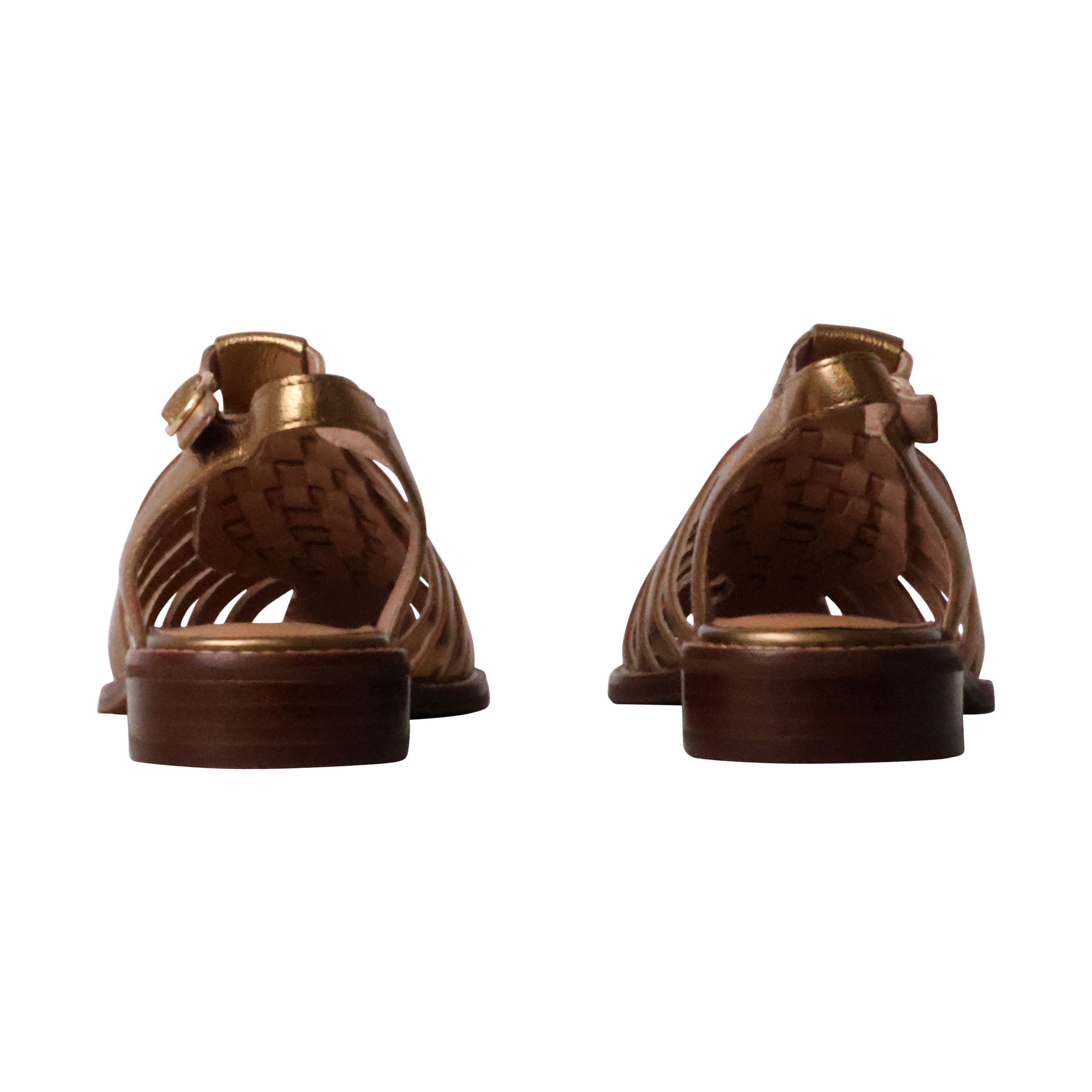 Jipas leather sandals EMILIE KARSTON Golden