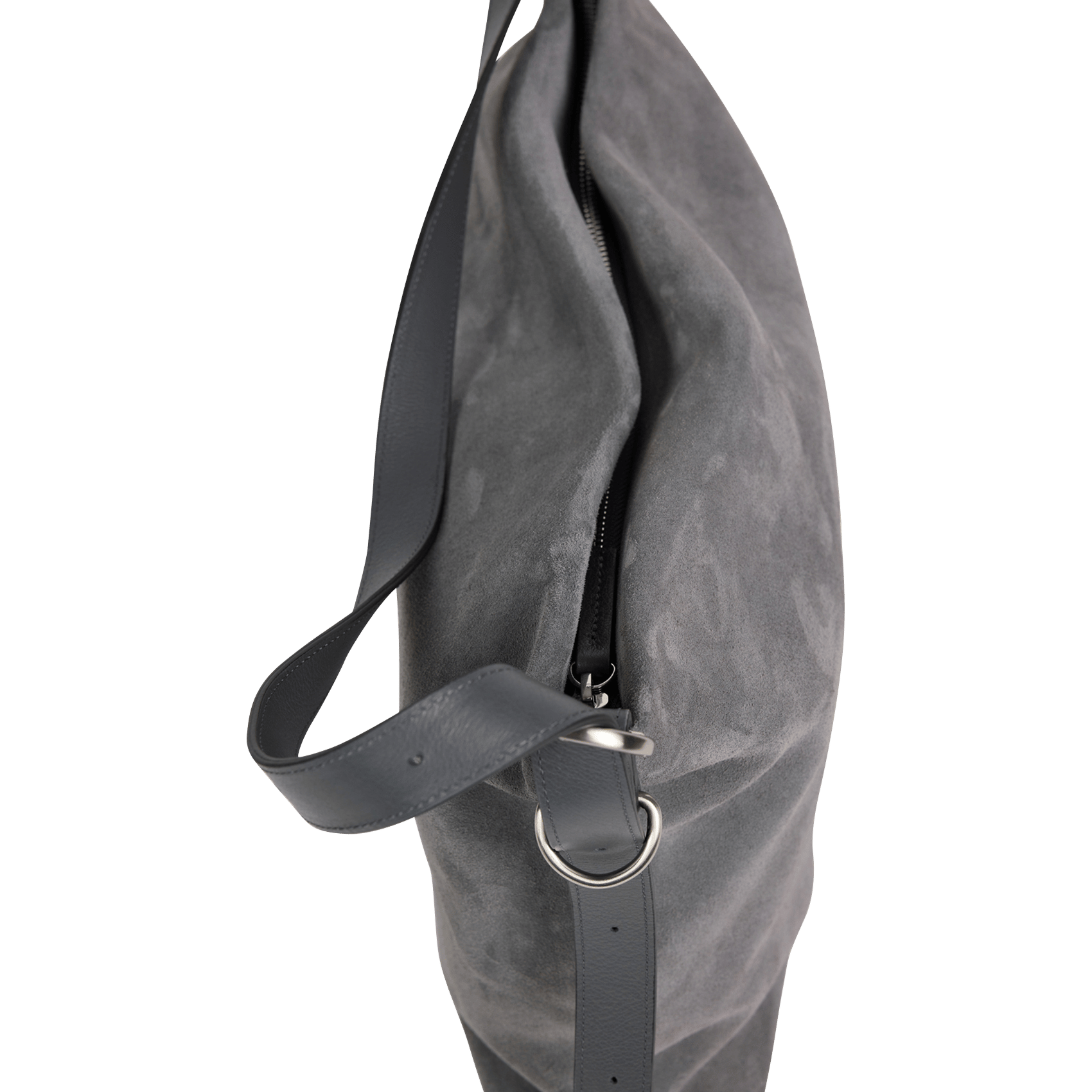 Sac hobo en cuir NAT & NIN Gris