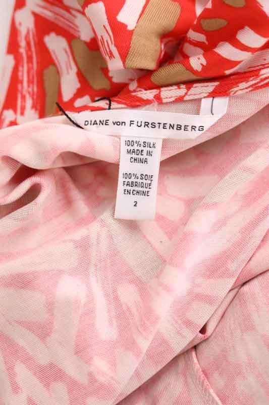 Robe DIANE VON FURSTENBERG - Seconde Main Orange