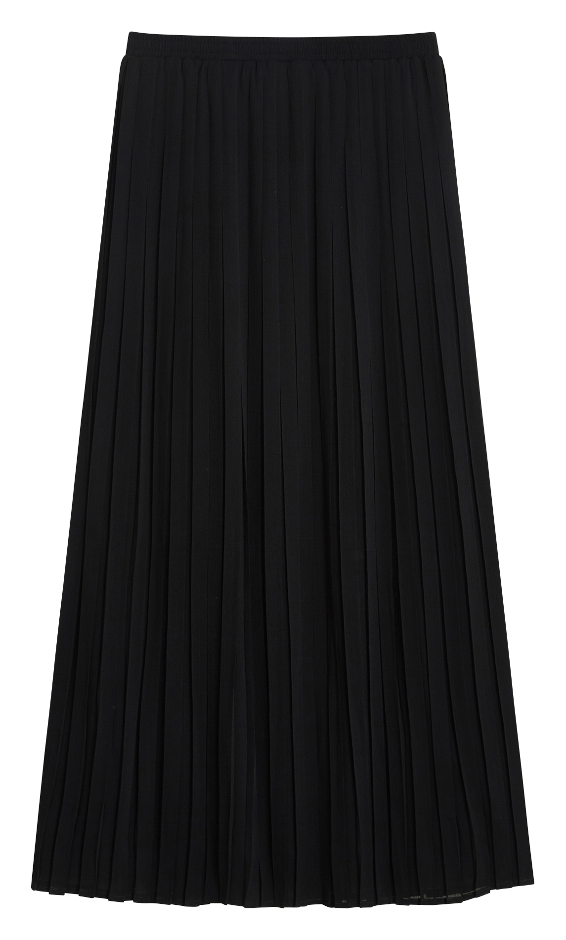 Jupe longue plissée GRACE ET MILA Noir