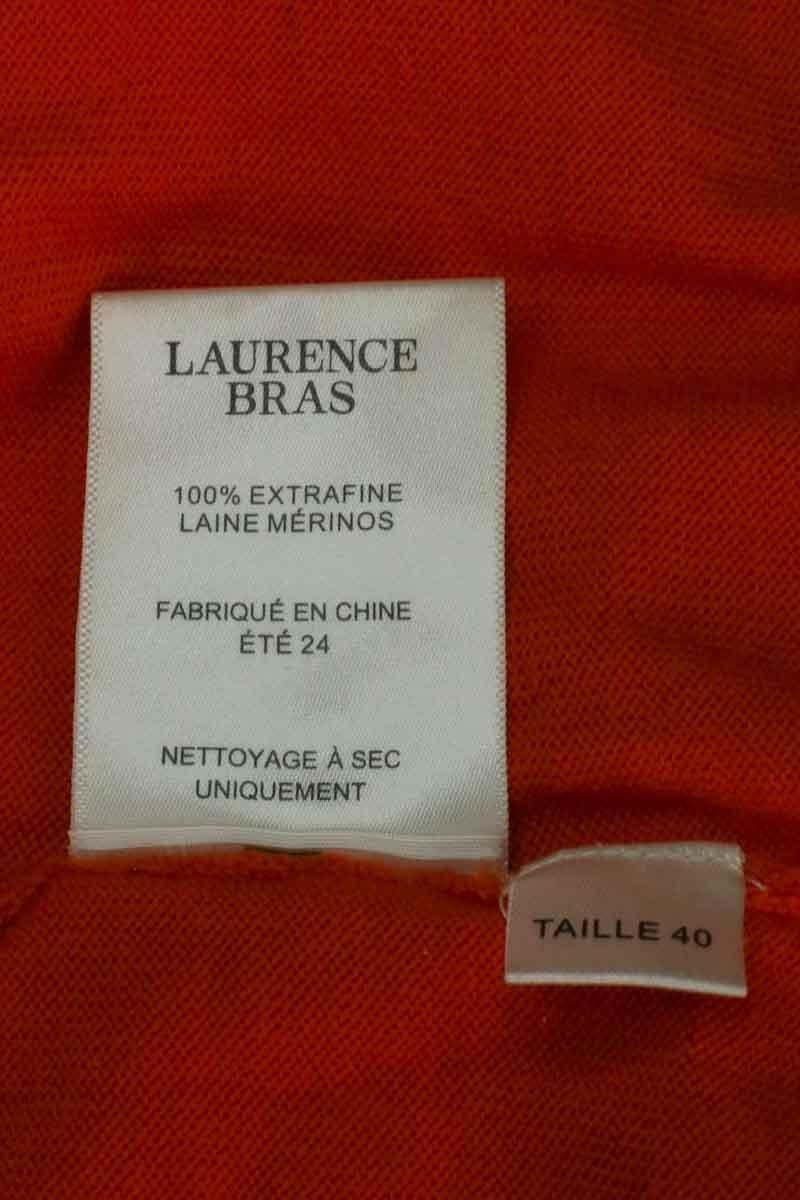 Azawood sleeveless top LAURENCE BRAS - Seconde Main Orange