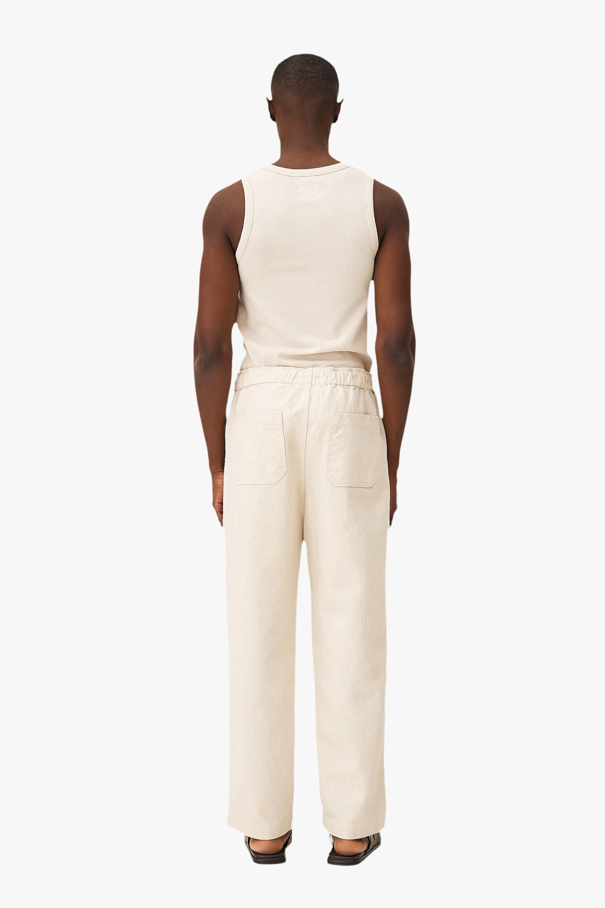 Elasticated relaxed Michigan pants Noyoco Red