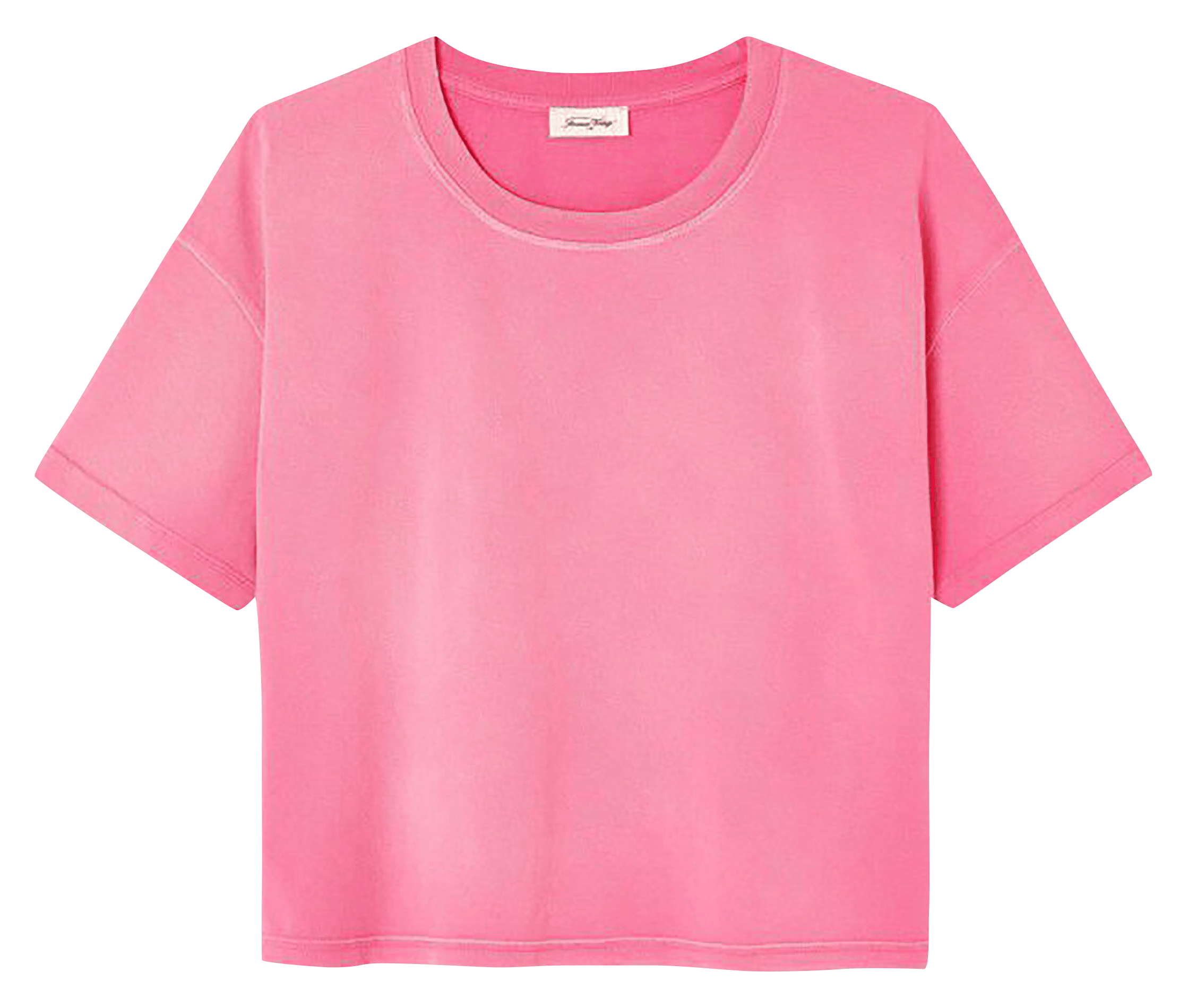 Tee-shirt ample uni AMERICAN VINTAGE Rose