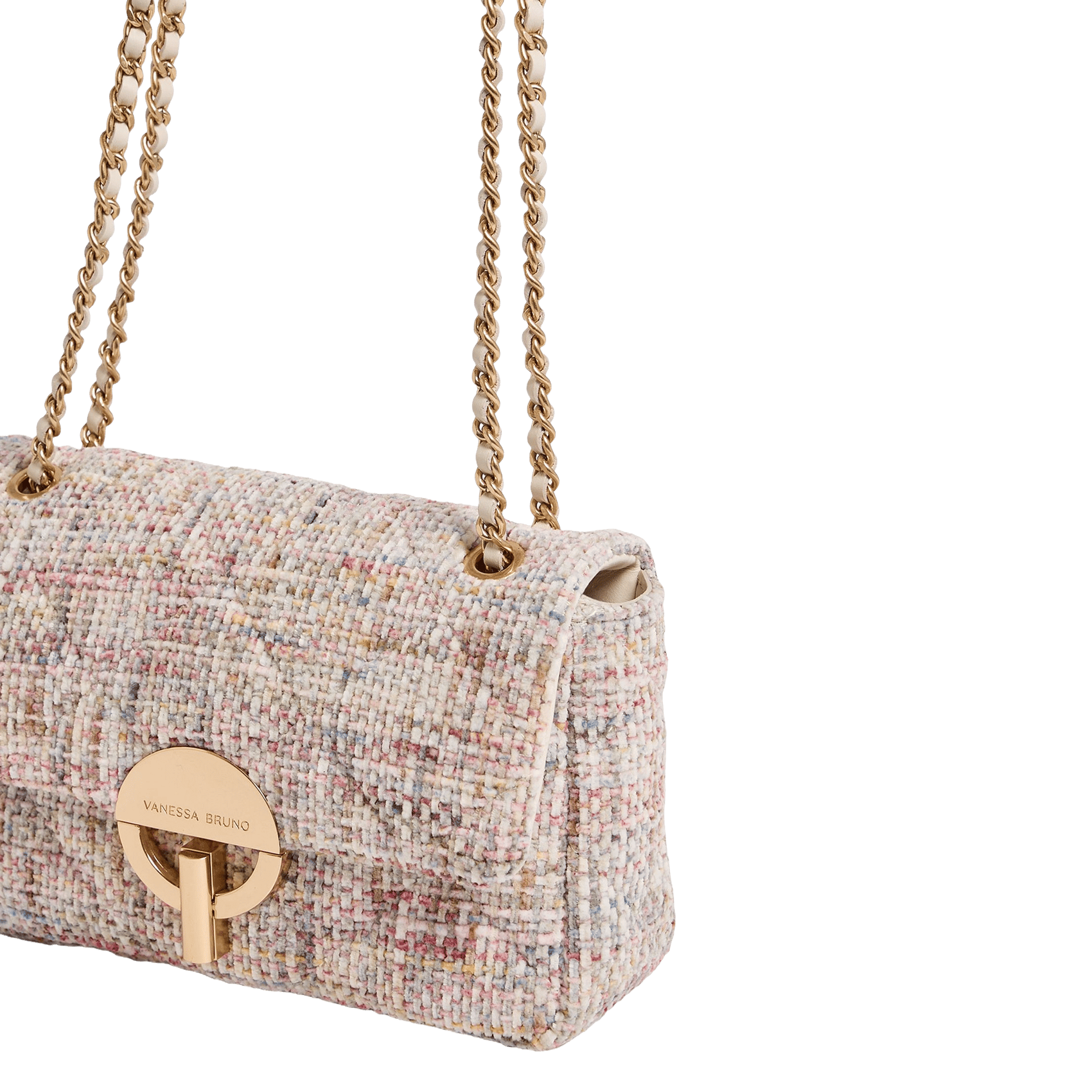 Umhängetasche in Tweed-Optik VANESSA BRUNO Mehrfarbig