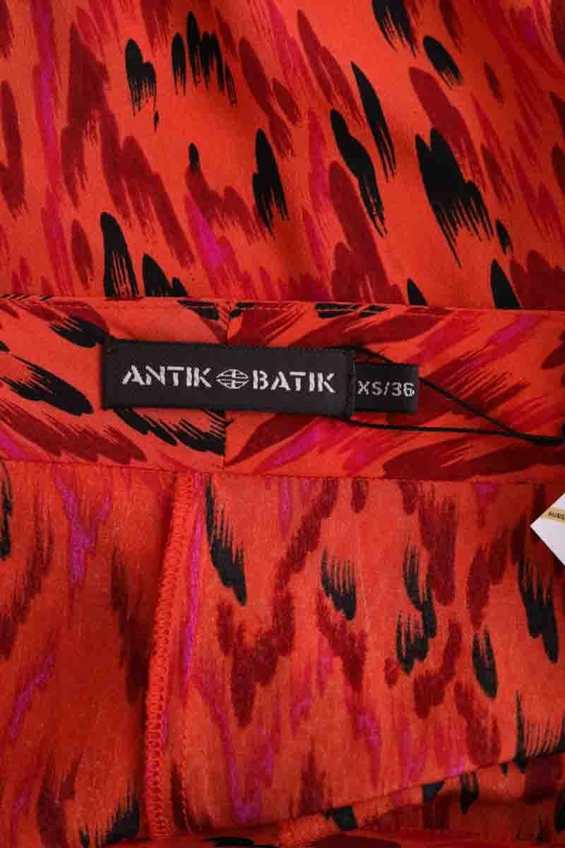 Straight-leg pants ANTIK BATIK - Seconde Main Orange
