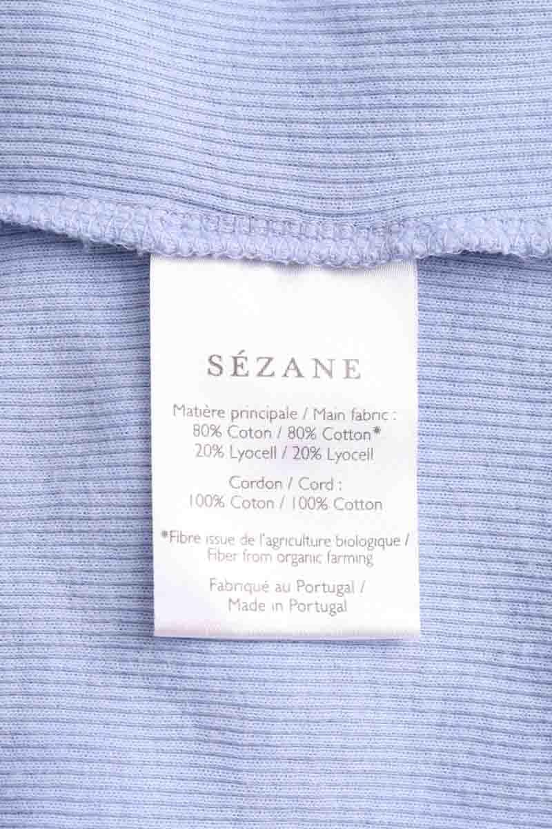Azawood sleeveless top SEZANE - Seconde main Blue