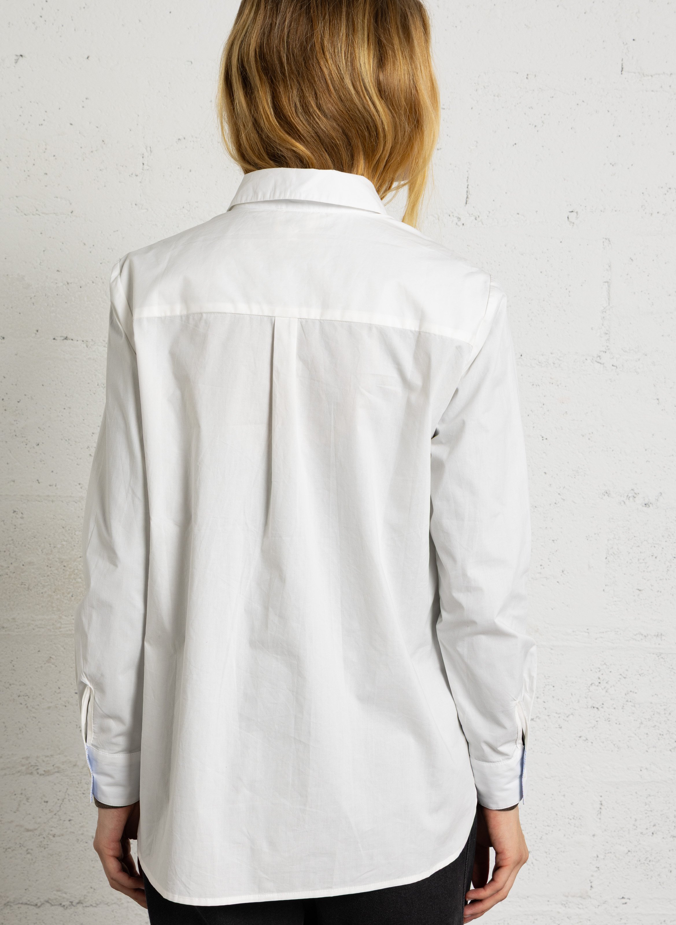 Straight cotton shirt LA PETITE ETOILE Beige