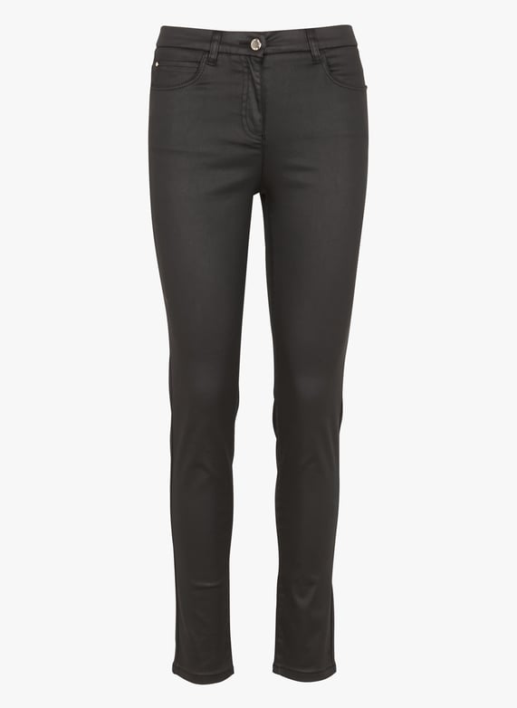 Jean slim Pj027-Tonycoat Noir Caroll Femme Place des Tendances