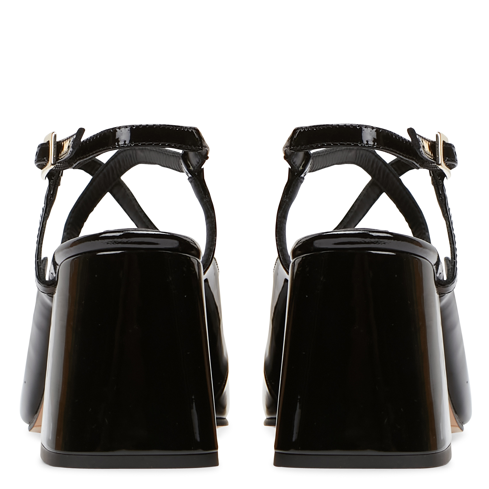 Lakleren sandalen ALOHAS Zwart