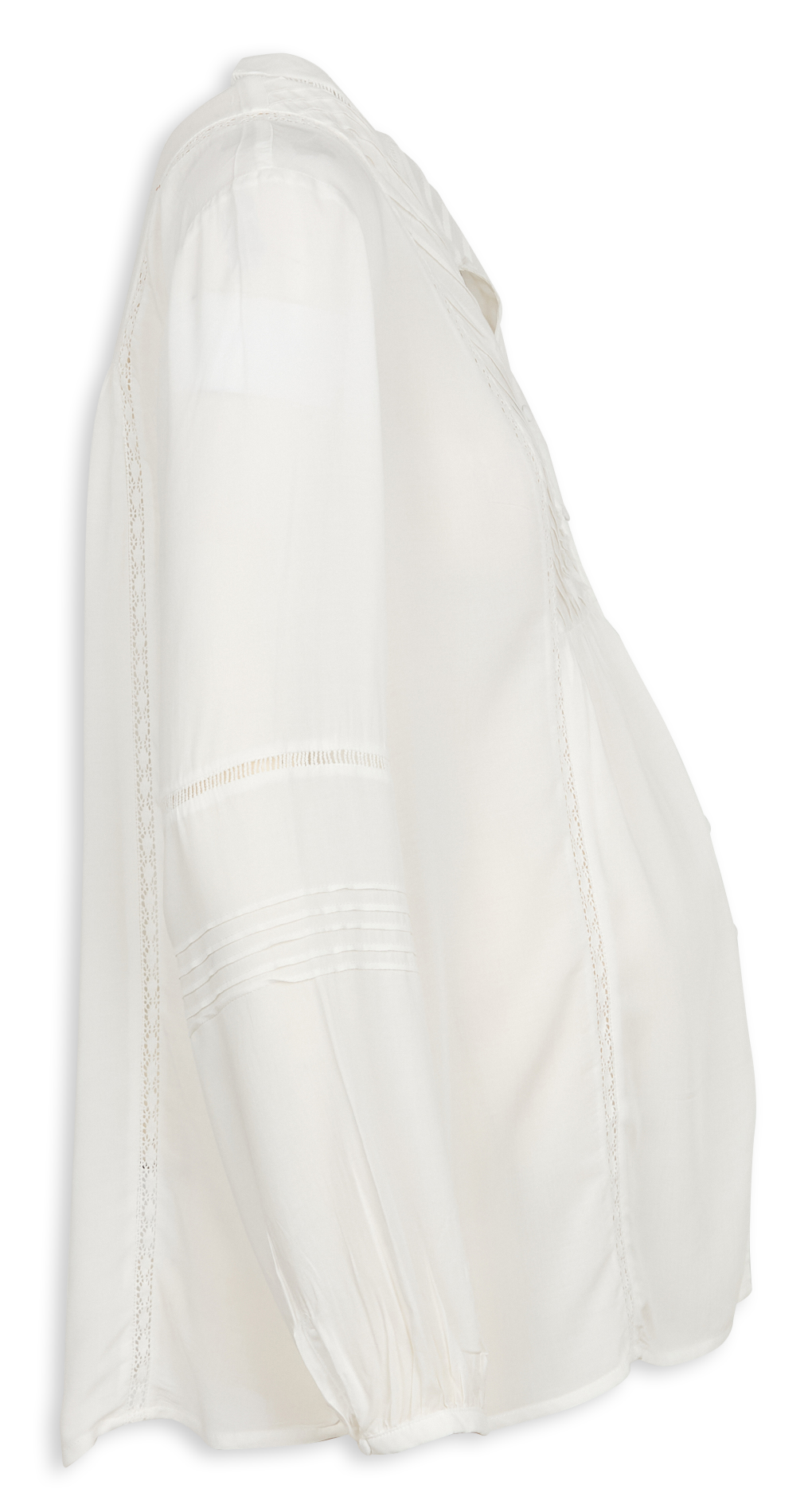 Round-neck blouse SERAPHINE White