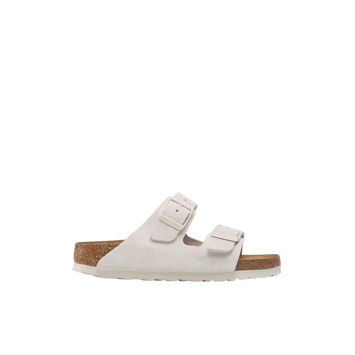 Faux leather sandals BIRKENSTOCK White