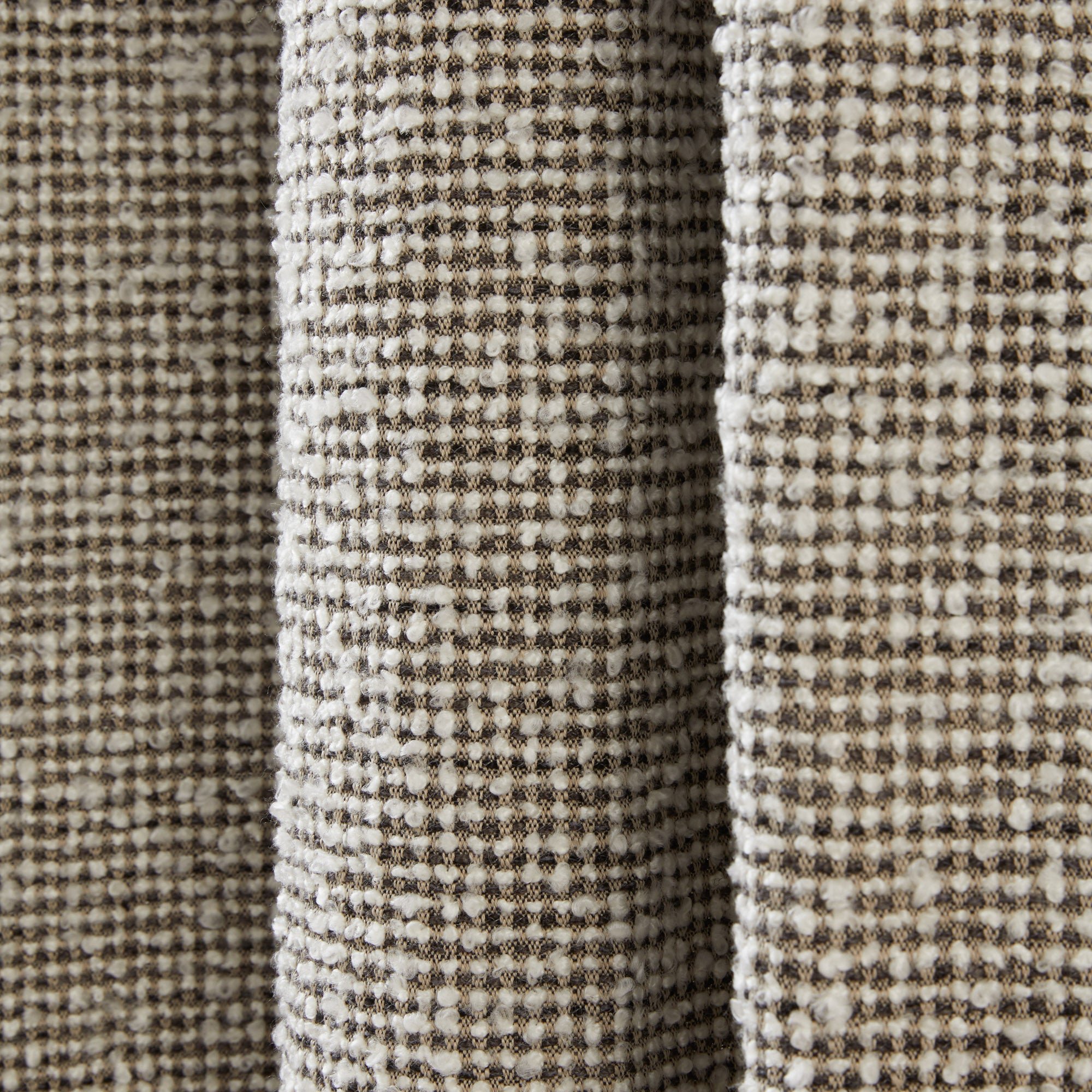 PIETRO - Cotton curtain with gathering tape MADURA White