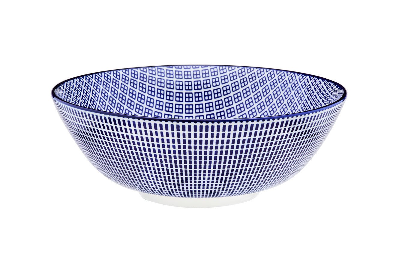 Bowl pattern ø21cm - 6 pieces - color BJORN Blue