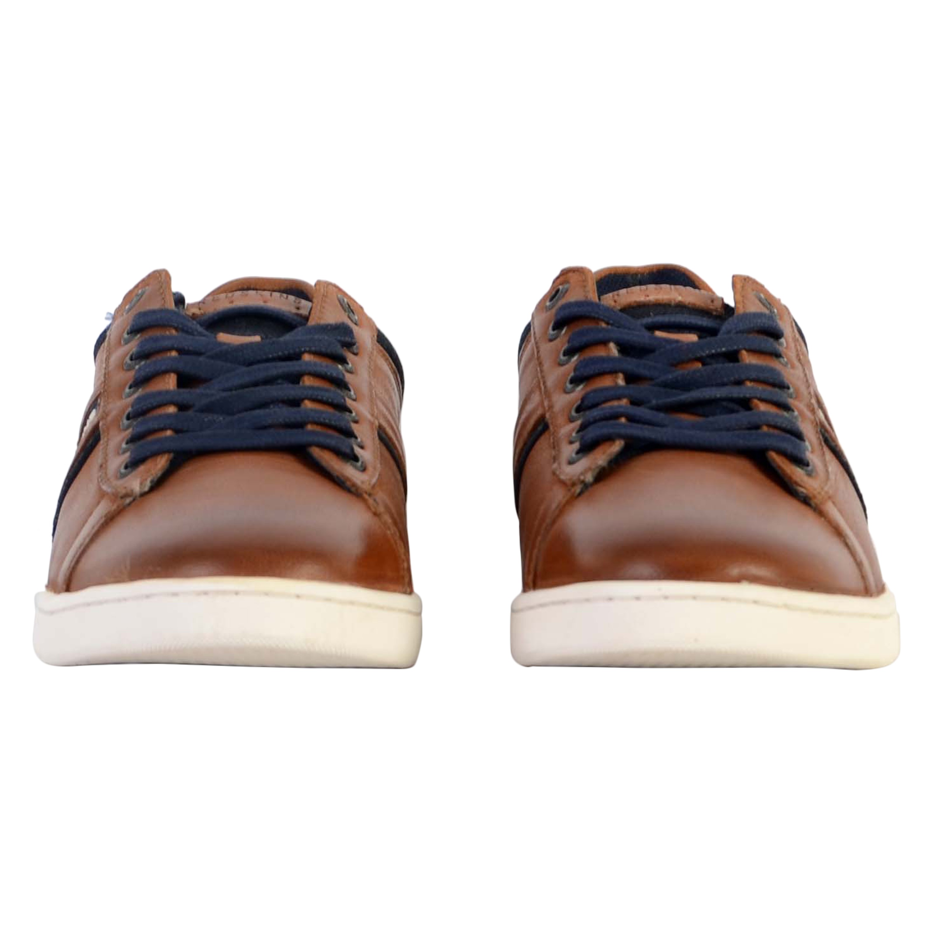 Diplomat leather sneakers REDSKINS Brown