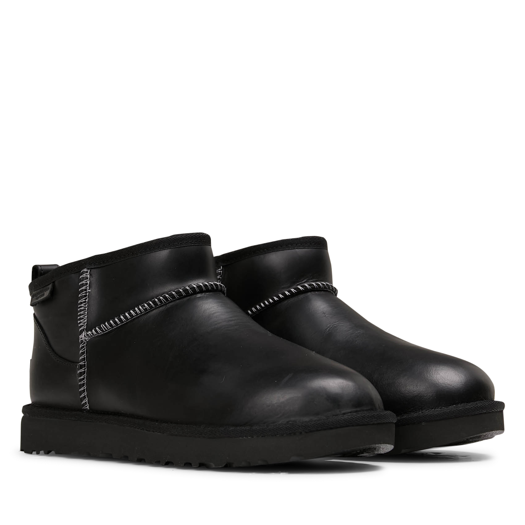 Bottines en cuir UGG Noir