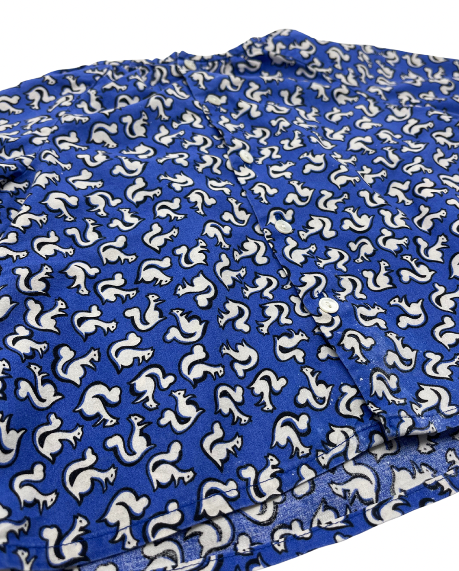 Blue baby blouse - 12 months BONPOINT - Seconde Main Blue