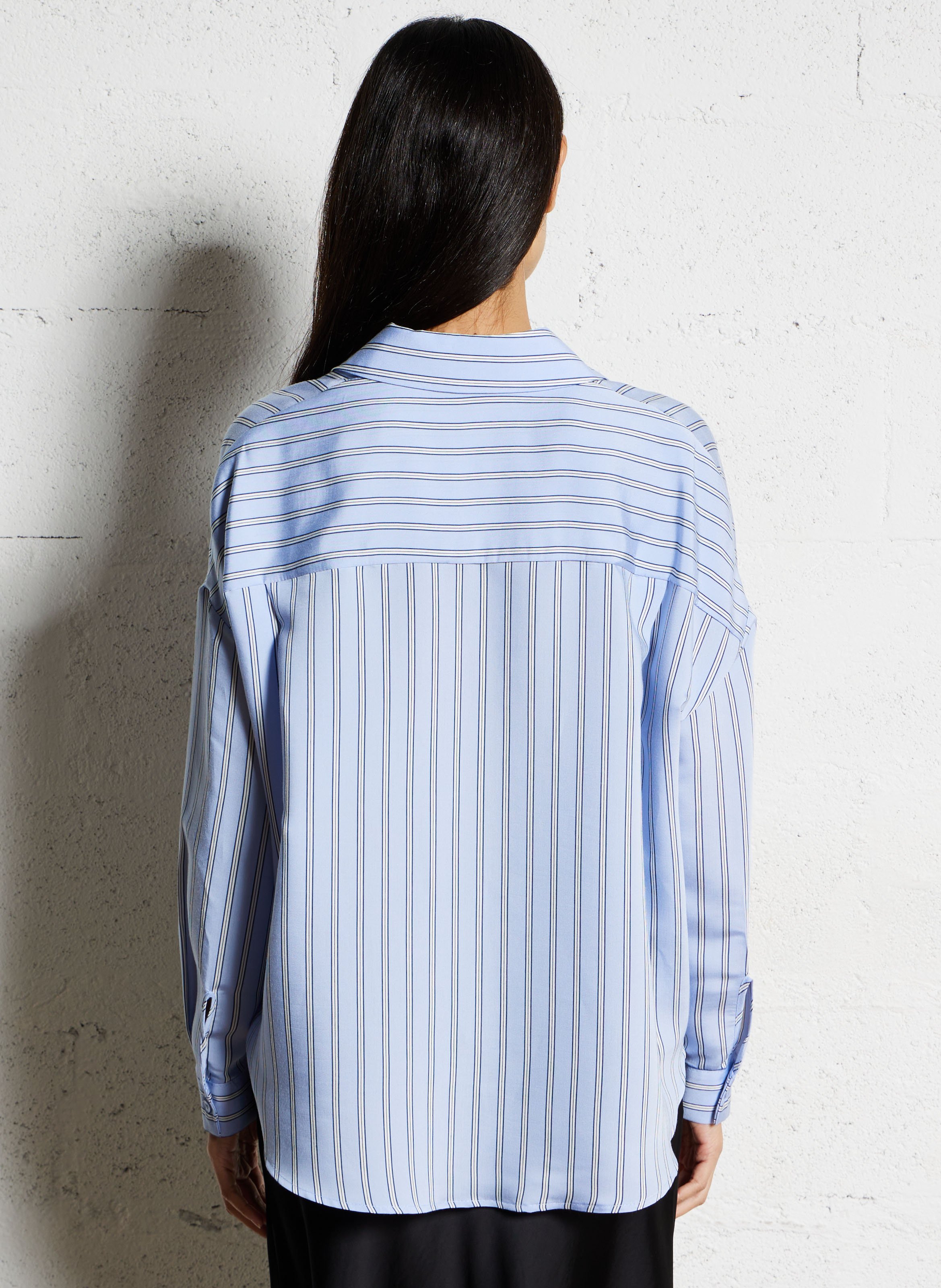 Chemise ample rayée IMPERIAL Bleu