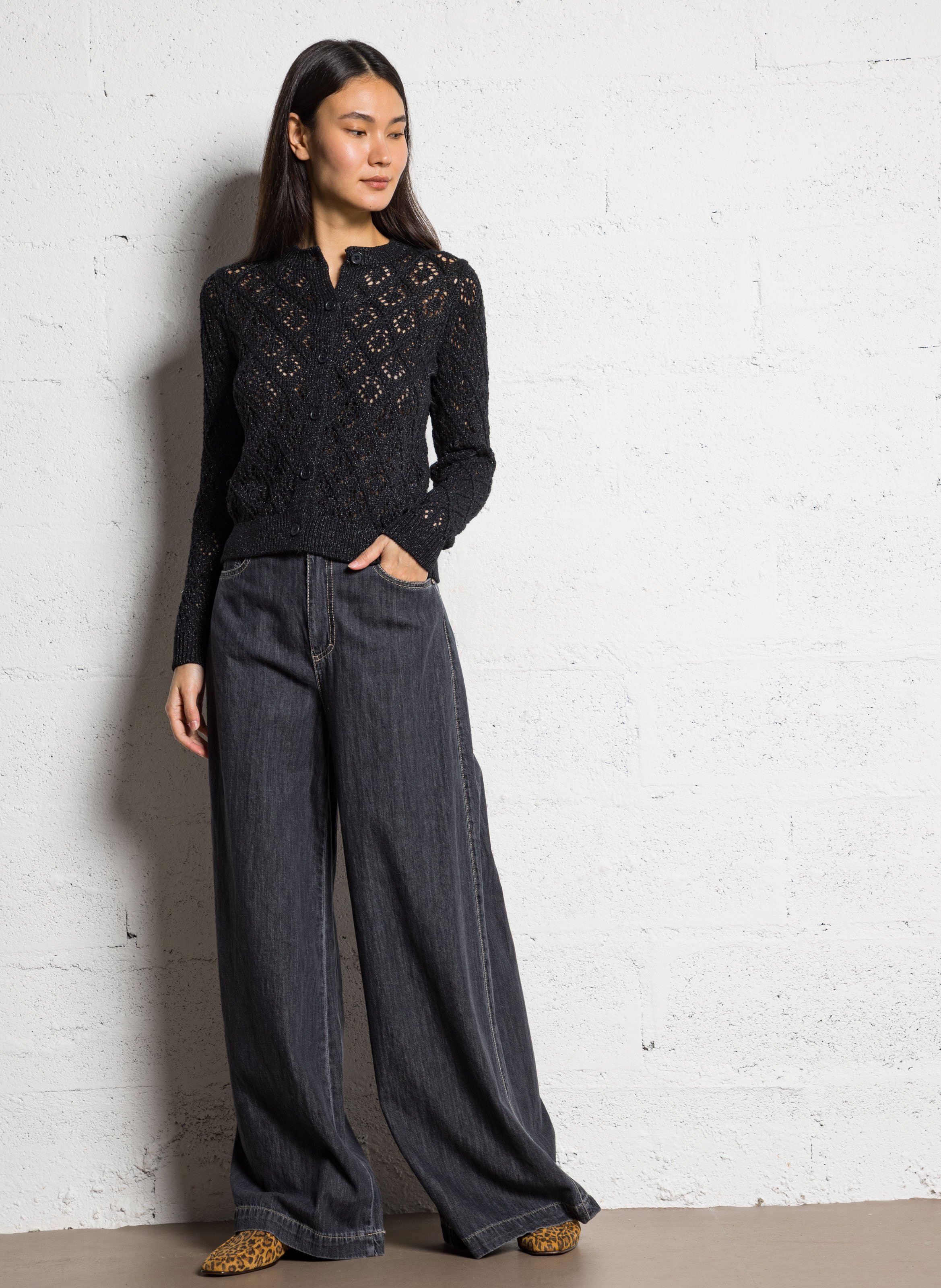 Printed suede loafers BOBBIES Multicolored